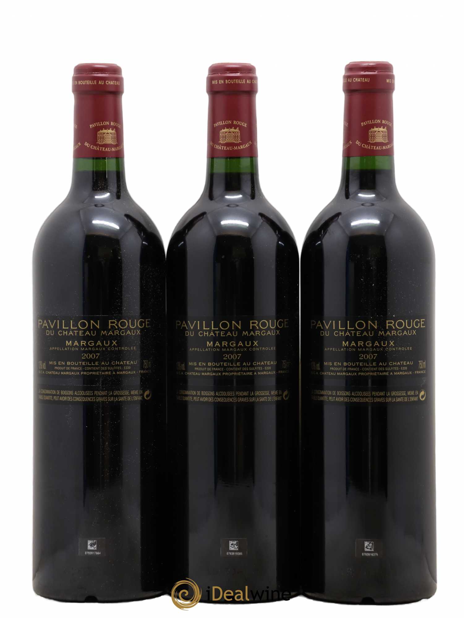 Pavillon Rouge du Château Margaux Second Vin 2007 - Lot de 12 bouteilles - 4