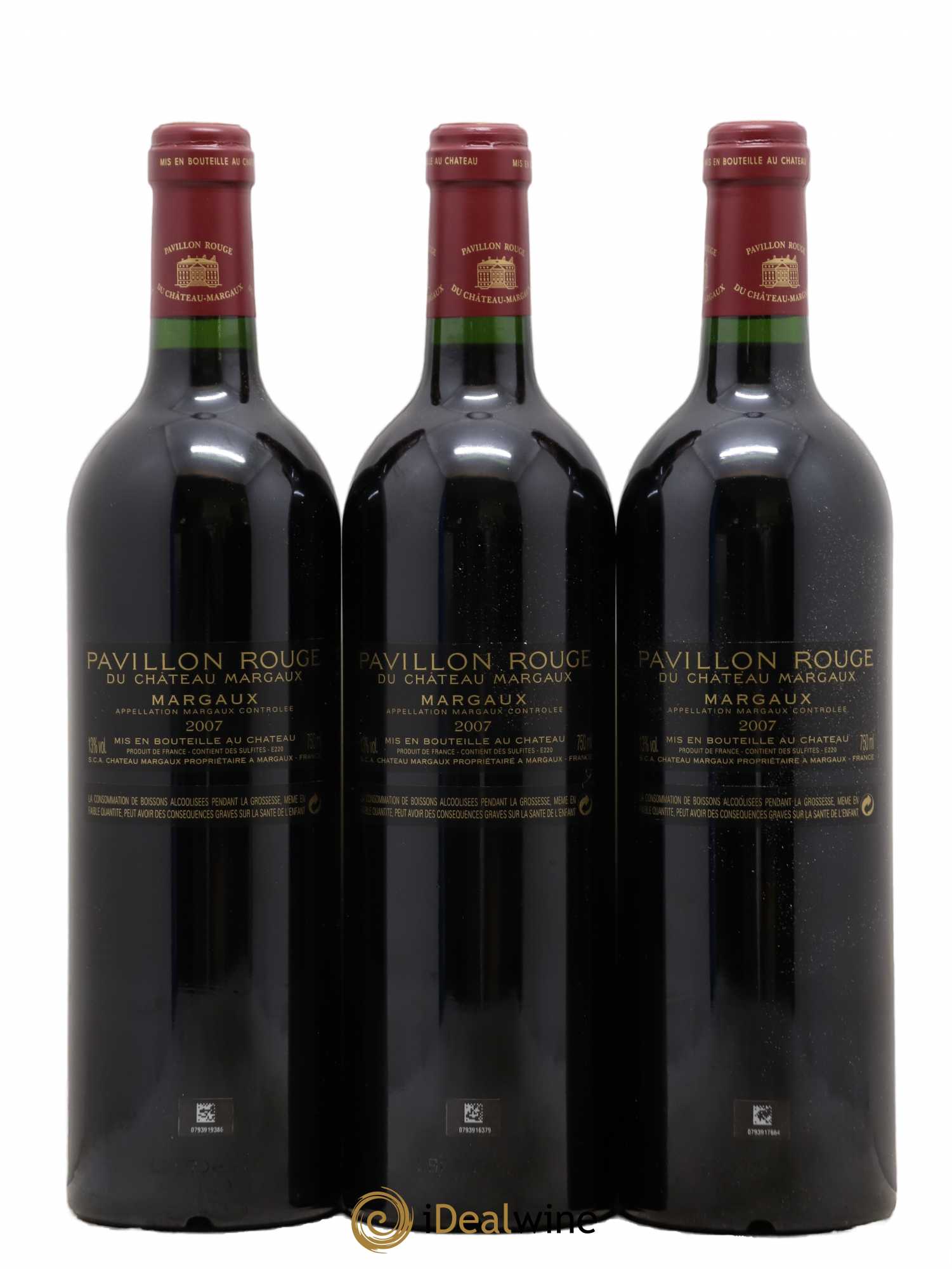 Pavillon Rouge du Château Margaux Second Vin 2007 - Lot de 12 bouteilles - 8