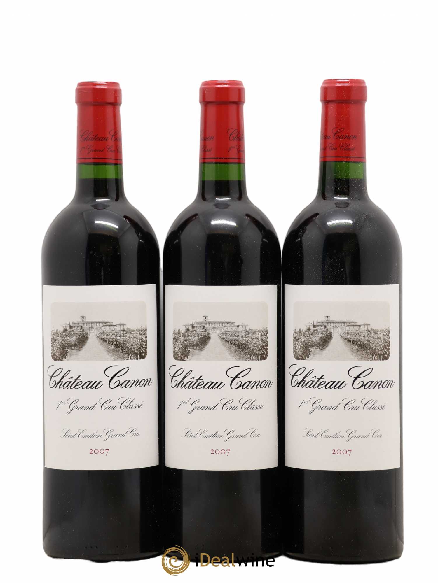 Château Canon 1er Grand Cru Classé B 2007 - Lot de 12 bouteilles - 2