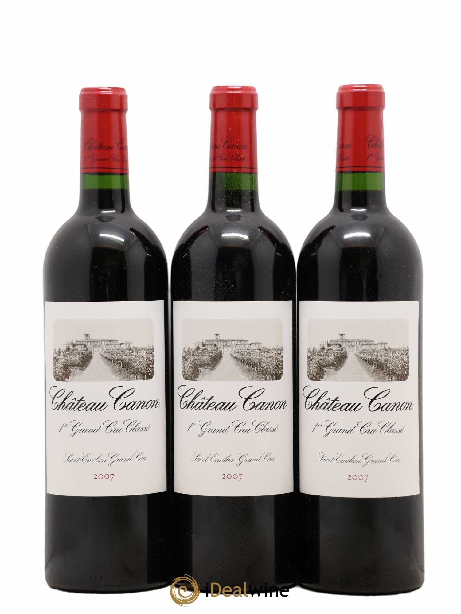 Château Canon 1er Grand Cru Classé B 2007 - Lot de 12 bouteilles - 3