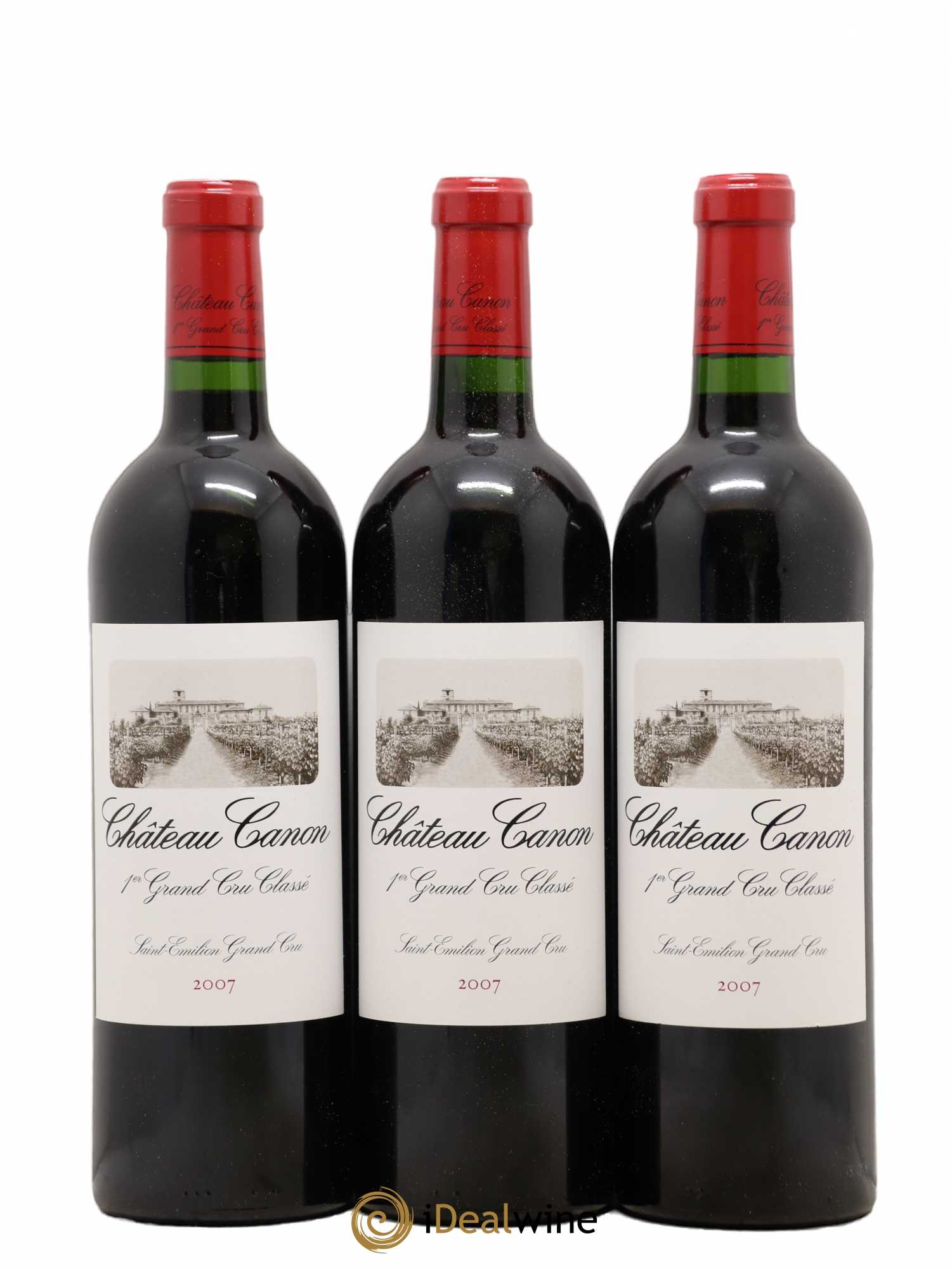 Château Canon 1er Grand Cru Classé B 2007 - Lot de 12 bouteilles - 4