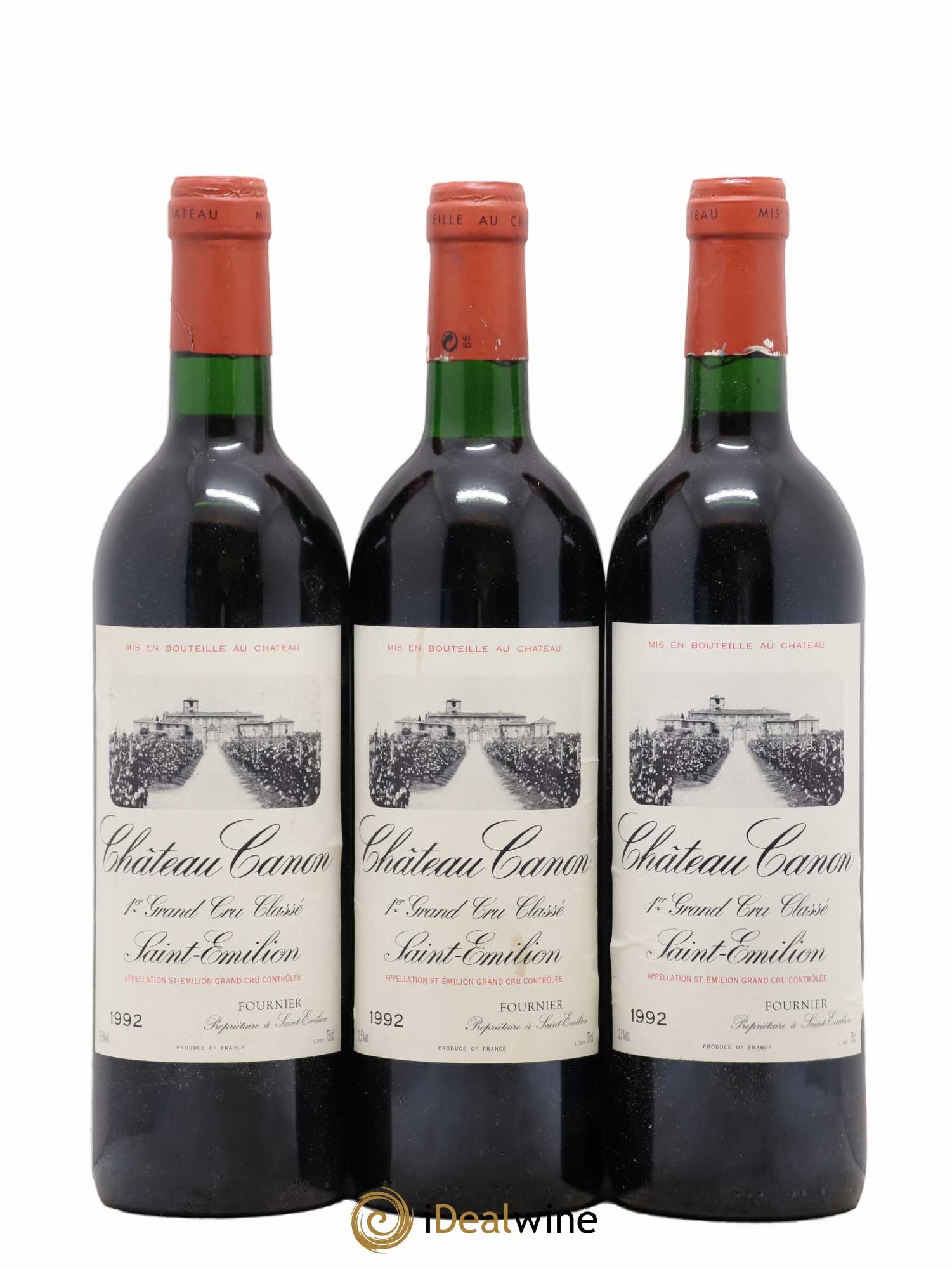 Château Canon 1er Grand Cru Classé B 1992 - Lot de 6 bouteilles - 2