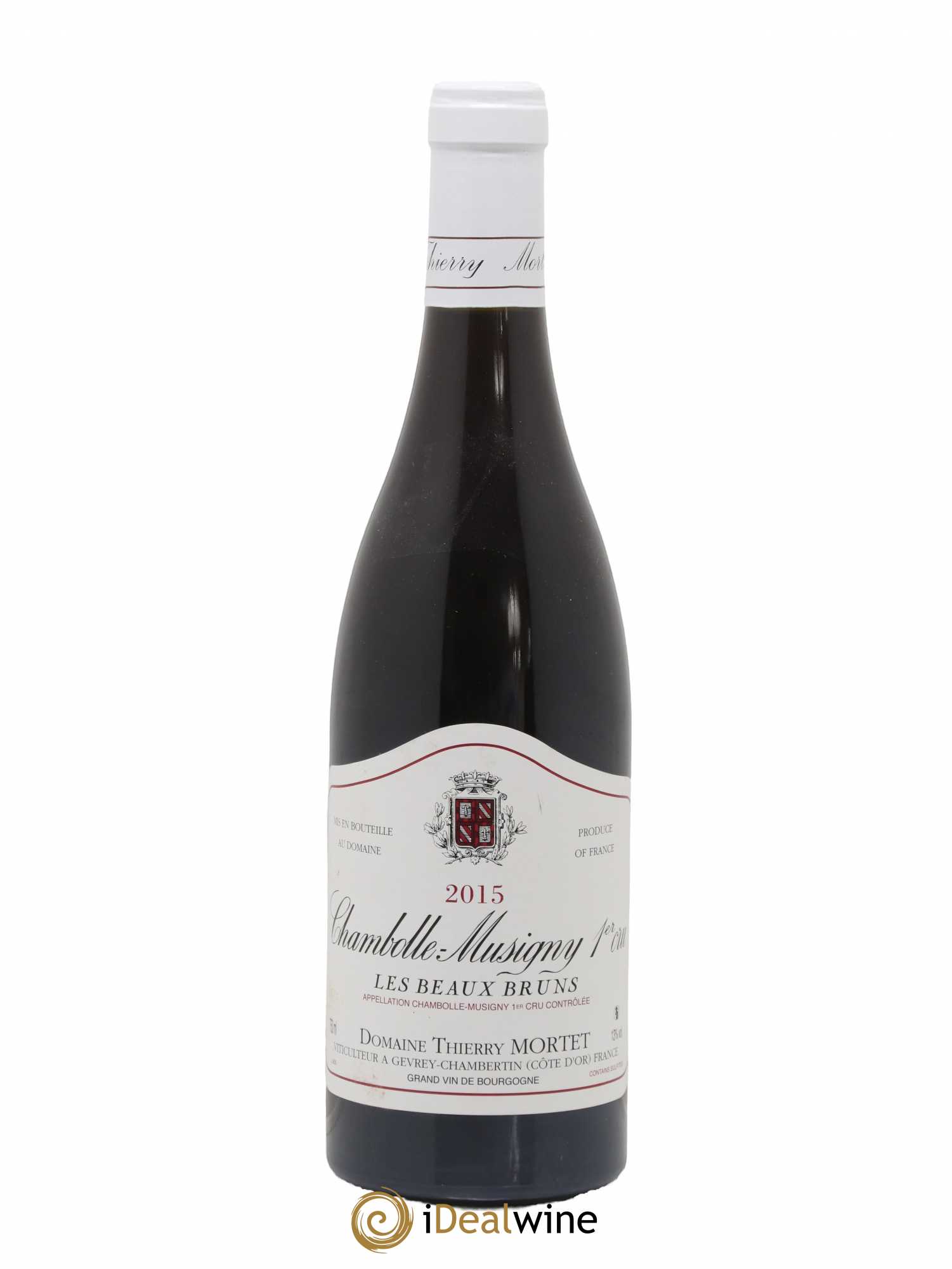 Chambolle-Musigny 1er Cru Aux Beaux Bruns Thierry Mortet (Domaine) 2015 - Lot de 1 bouteille - 0