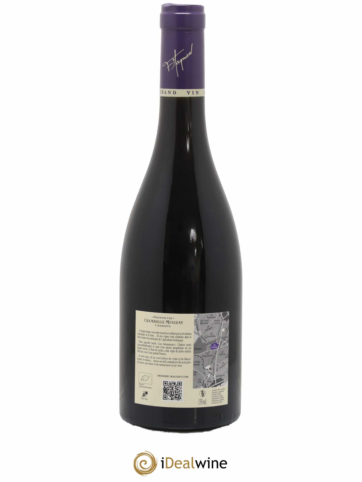 Chambolle-Musigny 1er Cru Chabiots Frédéric Magnien 2015 - Lot de 1 bouteille - 1