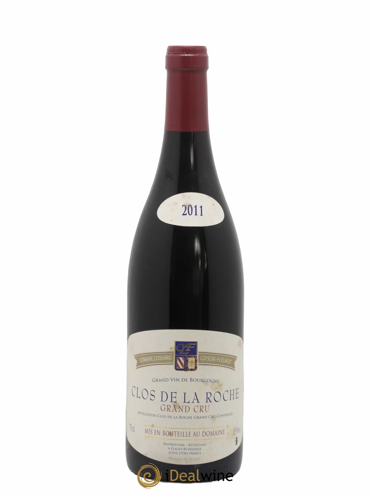 Clos de la Roche Grand Cru Coquard Loison-Fleurot 2011 - Lot de 1 bouteille - 0