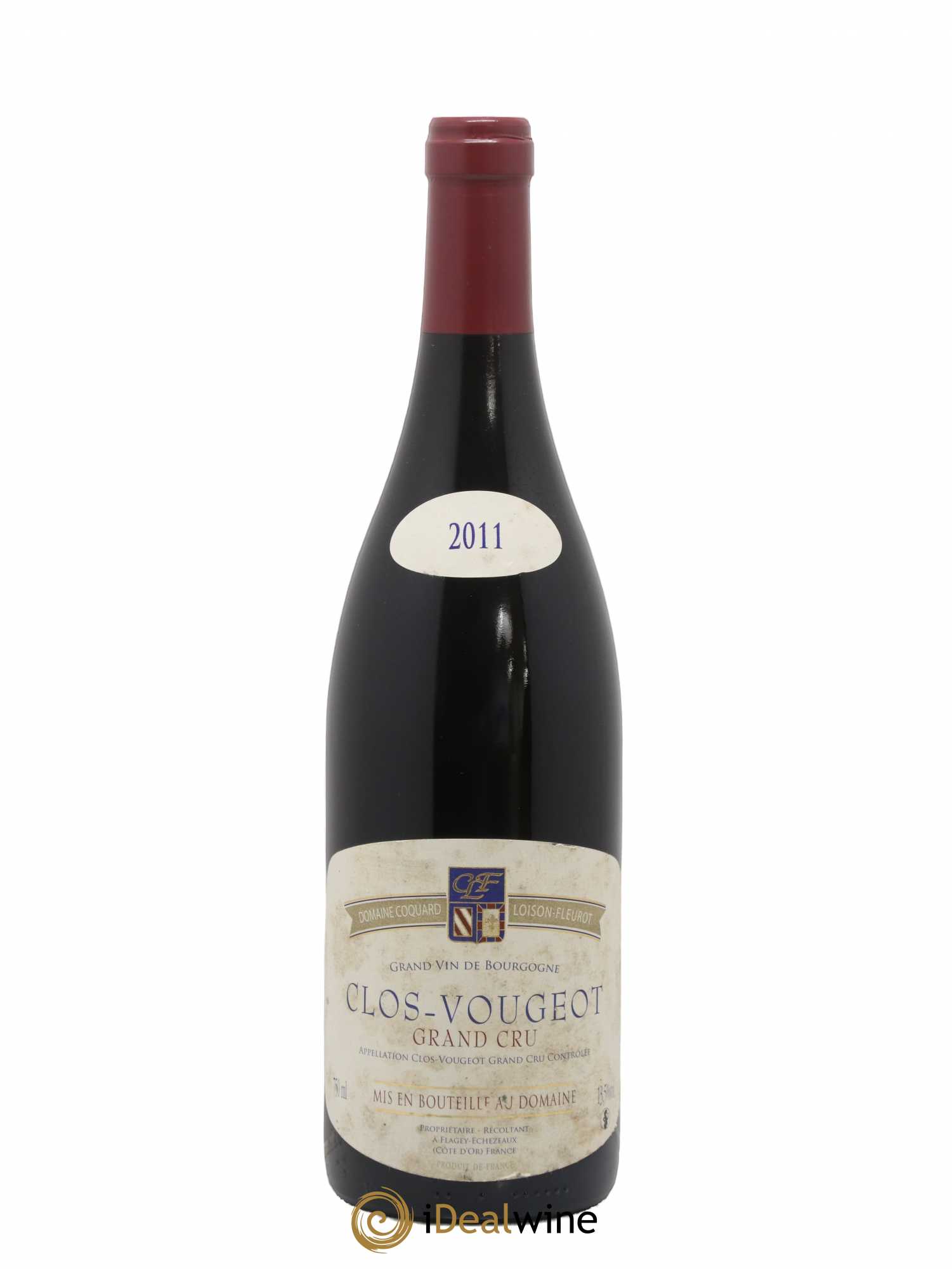 Clos de Vougeot Grand Cru Coquard Loison-Fleurot 2011 - Lot de 1 bouteille - 0