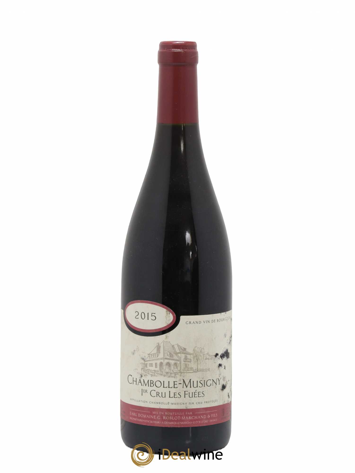 Chambolle-Musigny 1er Cru Les Fuées domaine Roblot Marchand 2015 - Posten von 1 Flasche - 0