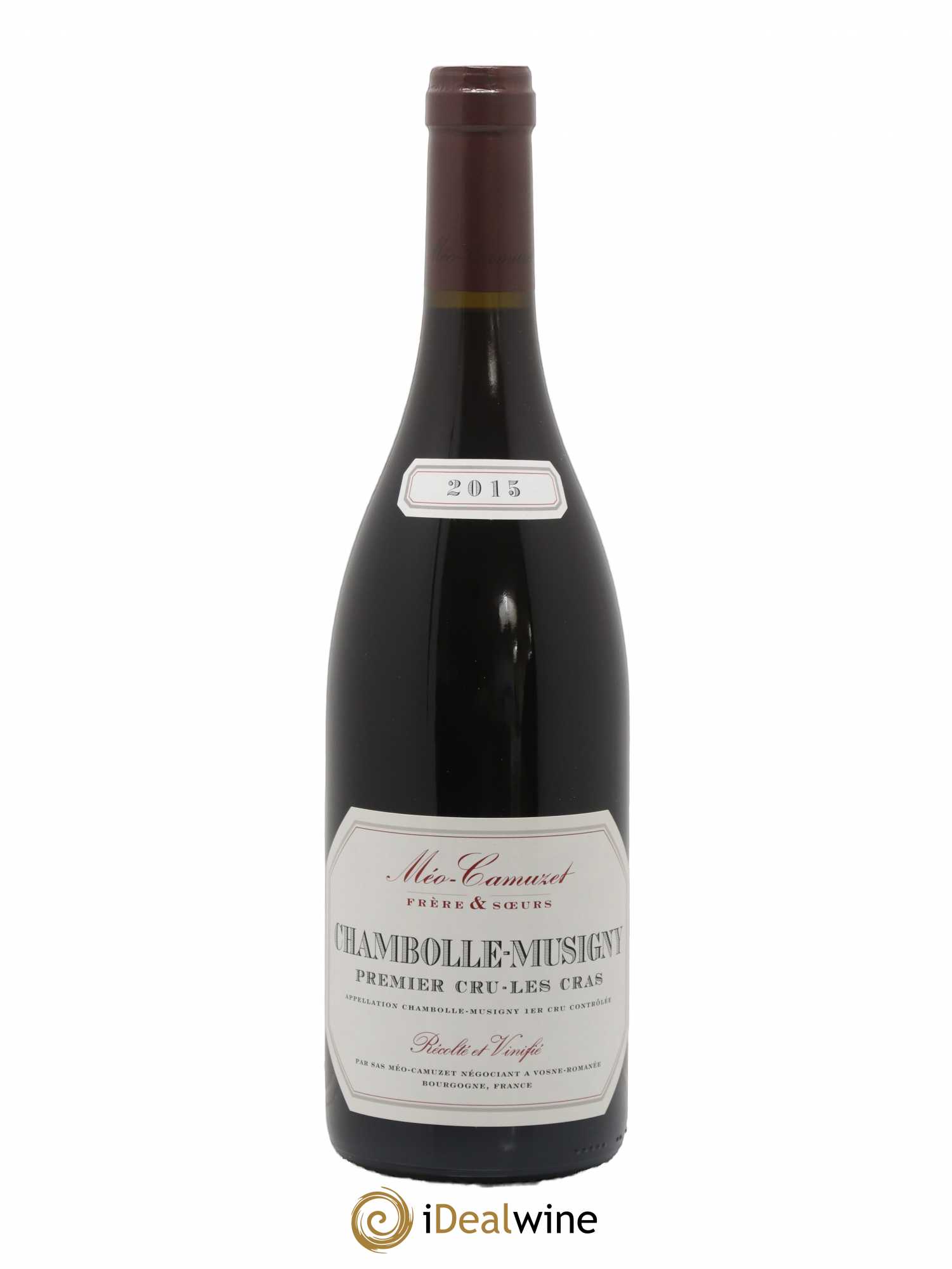 Chambolle-Musigny 1er Cru Les Cras Méo-Camuzet (Frère & Soeurs) 2015 - Lot de 1 bouteille - 0