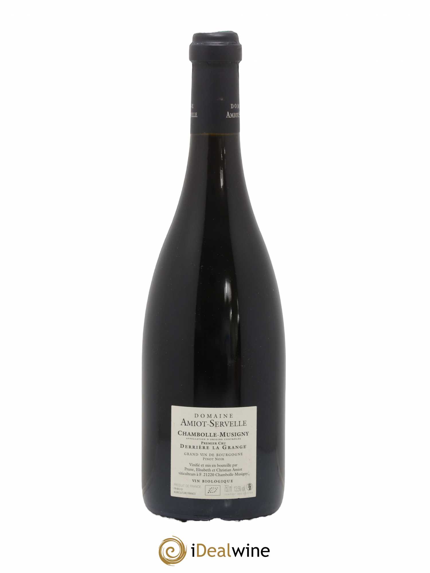 Chambolle-Musigny 1er Cru Derrière la Grange Amiot-Servelle 2015 - Lot de 1 bouteille - 1