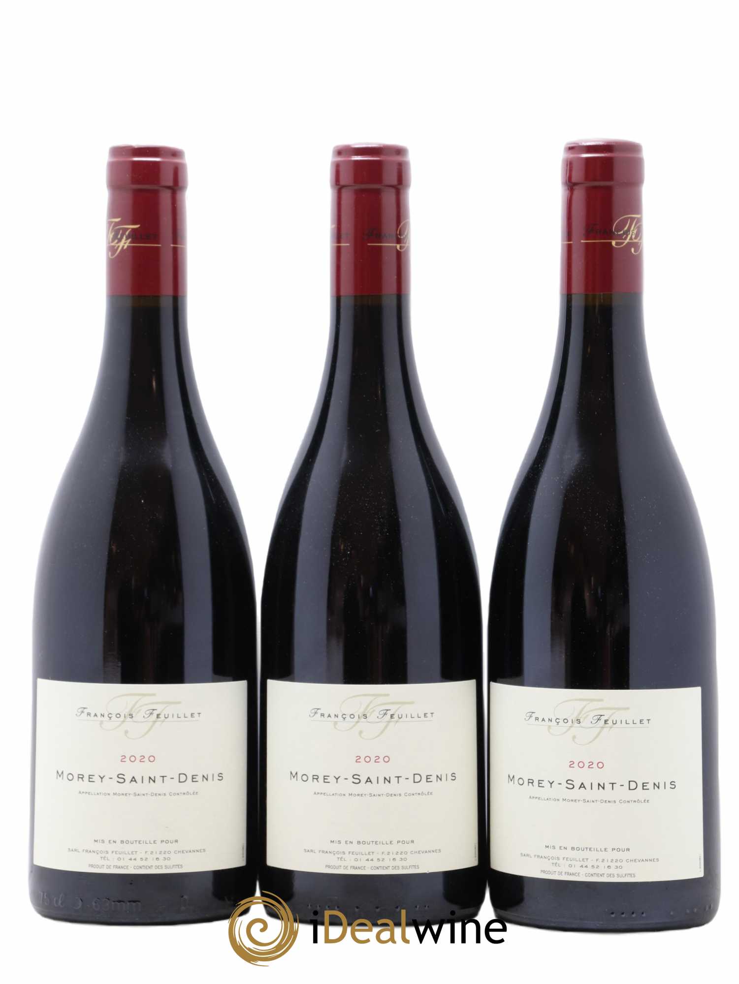 Morey-Saint-Denis Francois Feuillet 2020 - Lot de 3 bouteilles - 0