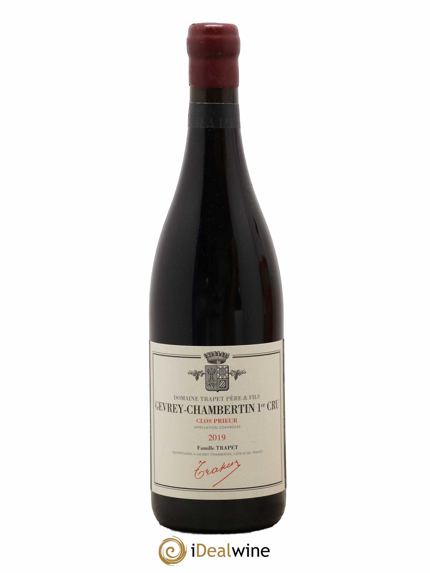 Gevrey-Chambertin 1er Cru Clos Prieur Domaine Trapet 2019 - Lot de 1 bouteille - 1