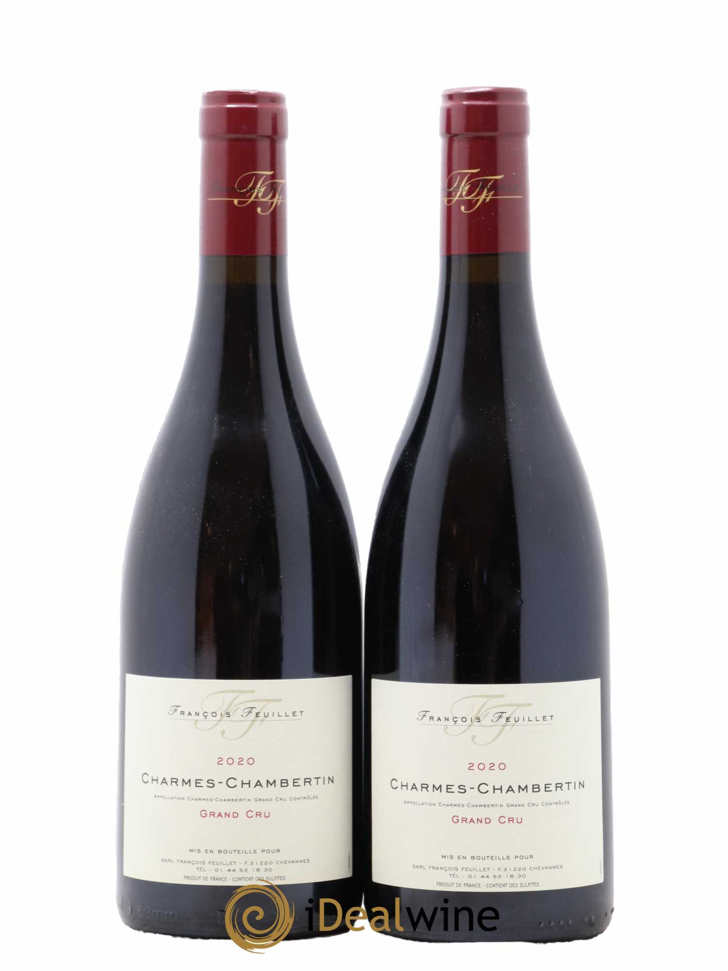 Charmes-Chambertin Grand Cru François Feuillet 2020 - Lot de 2 bouteilles - 0