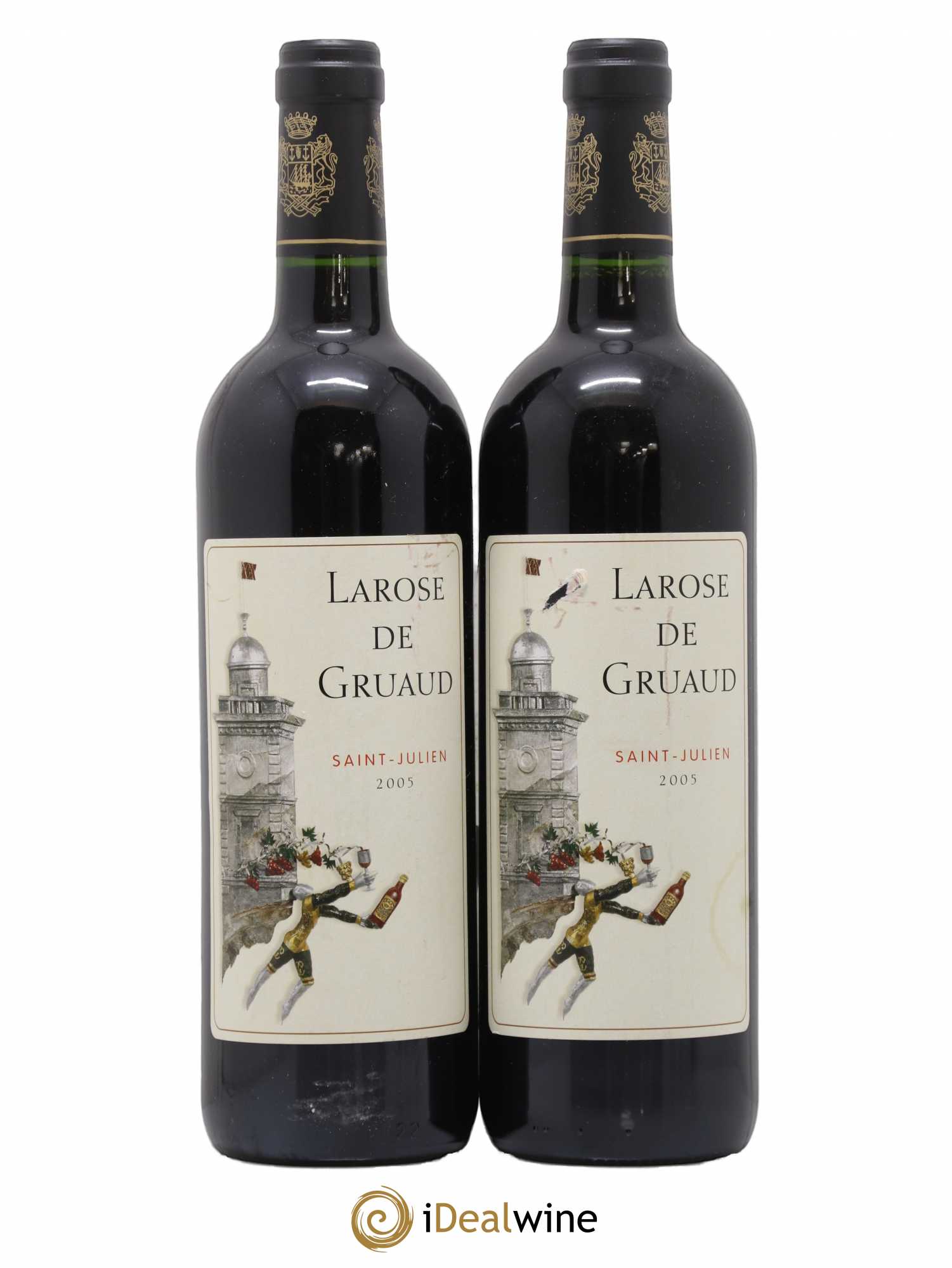 Larose de Gruaud Second Vin 2005 - Lot de 2 bouteilles - 0