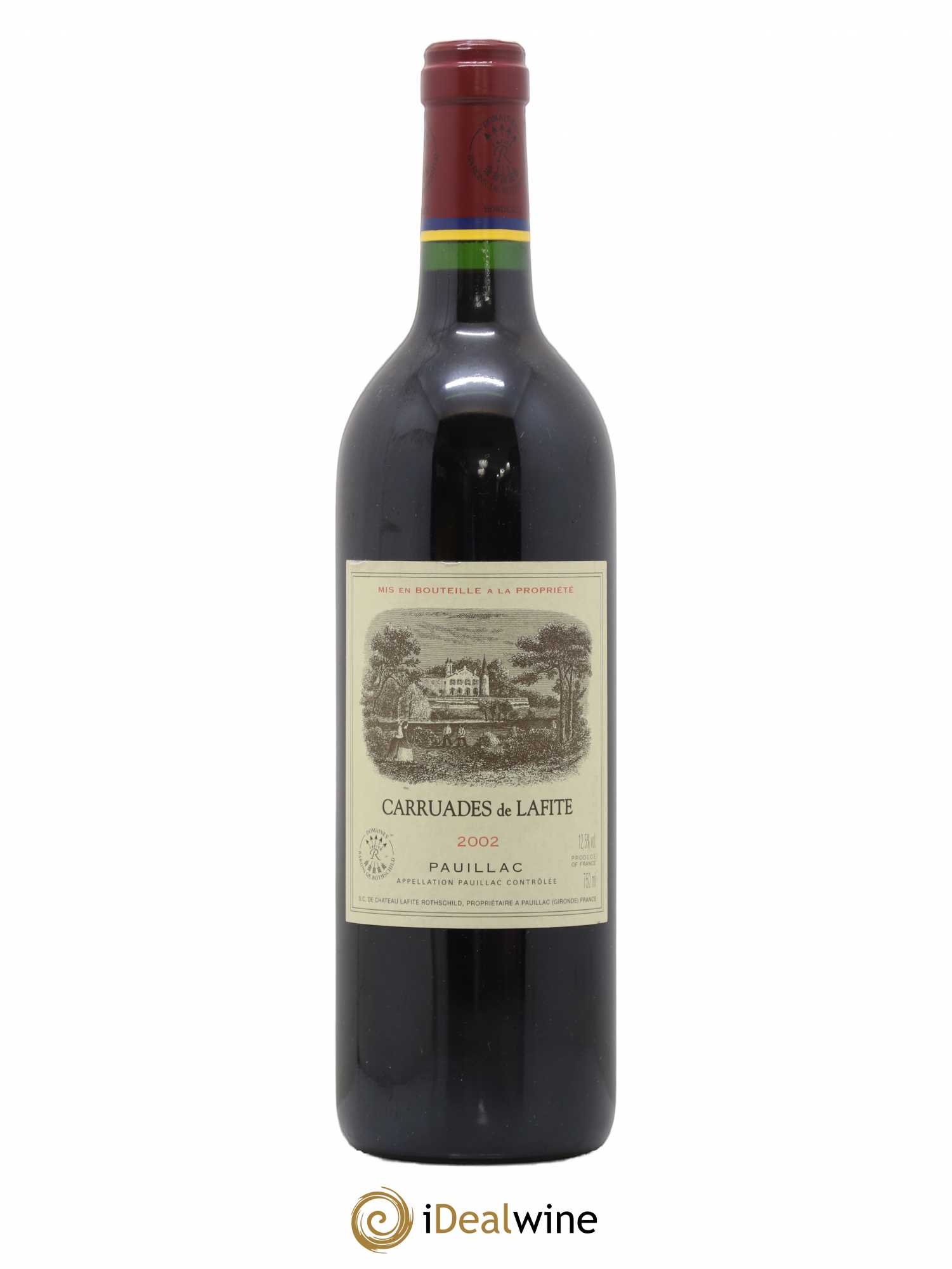 Carruades de Lafite Rothschild Second Vin 2002 - Lot de 1 bouteille - 0