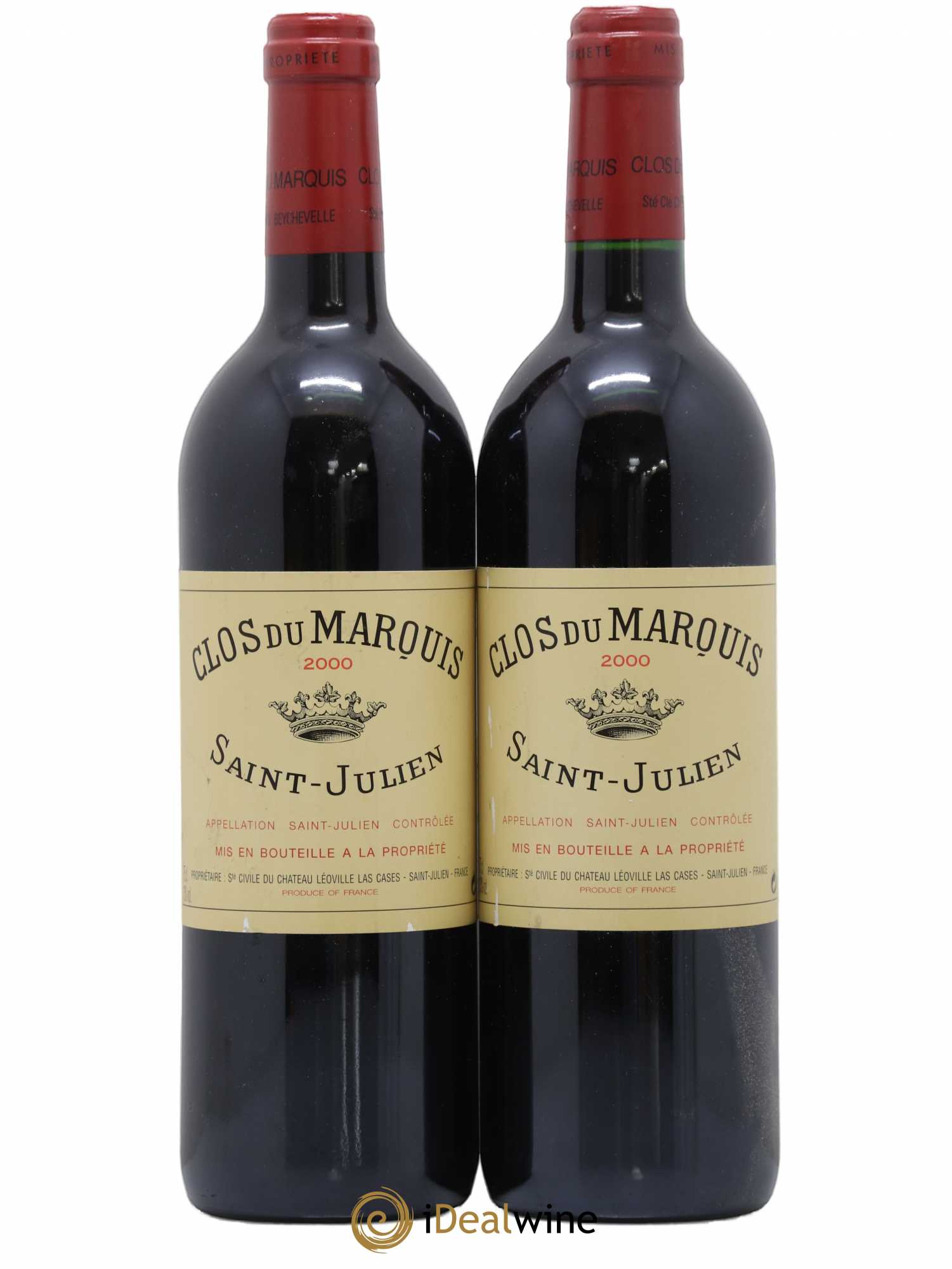 Clos du Marquis 2000 - Lot de 2 bouteilles - 0