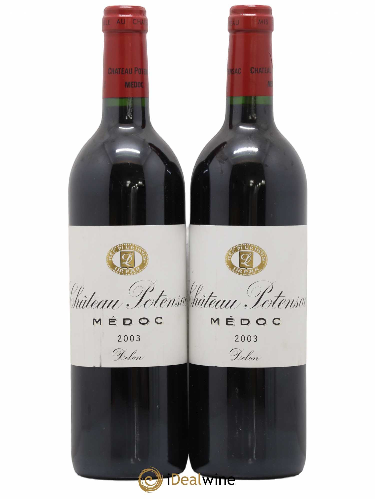 Château Potensac 2003 - Lot de 2 bouteilles - 0