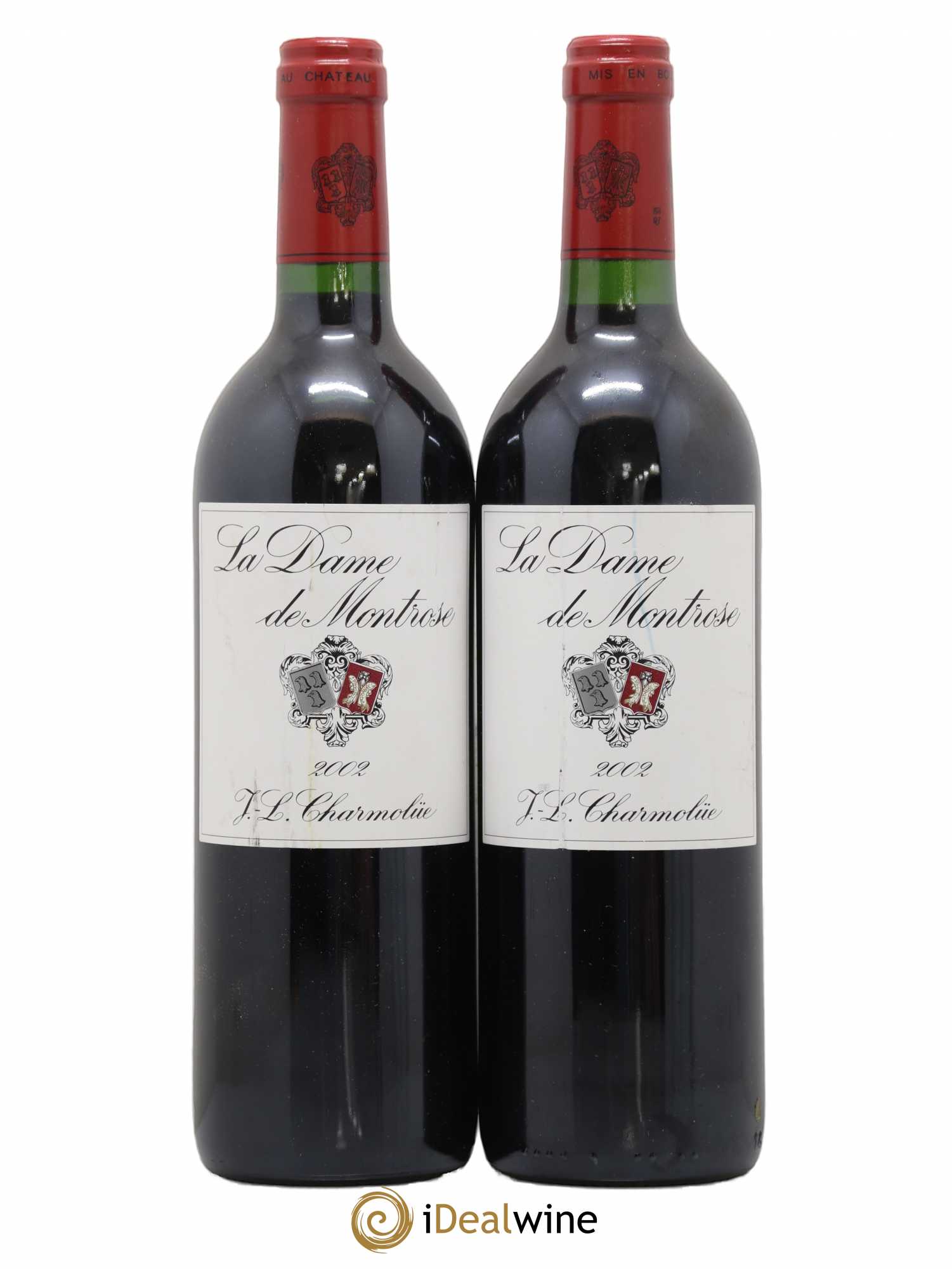 La Dame de Montrose Second Vin 2002 - Lot de 2 bouteilles - 0