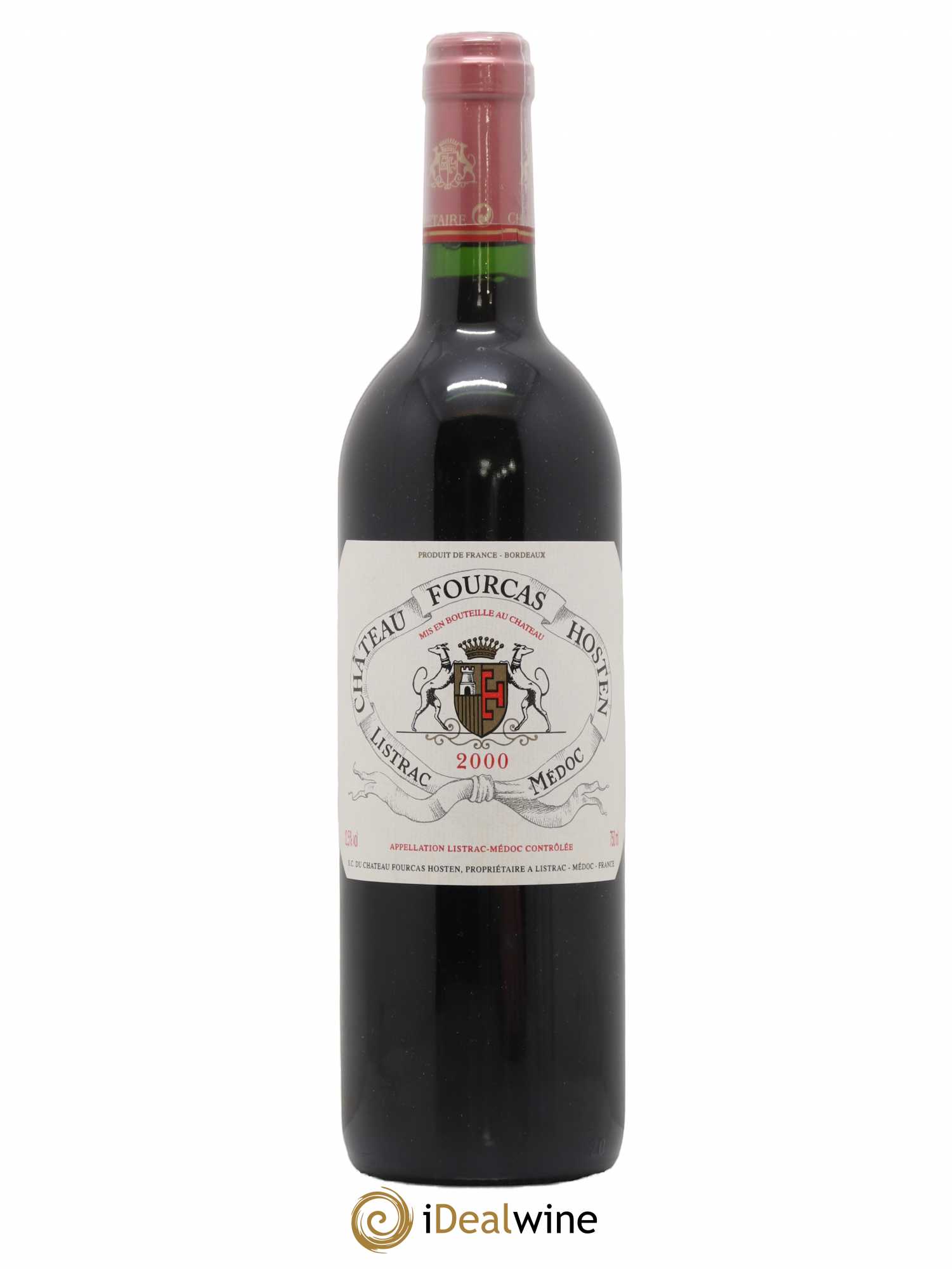 Château Fourcas Hosten Cru Bourgeois 2000 - Lot de 1 bouteille - 0