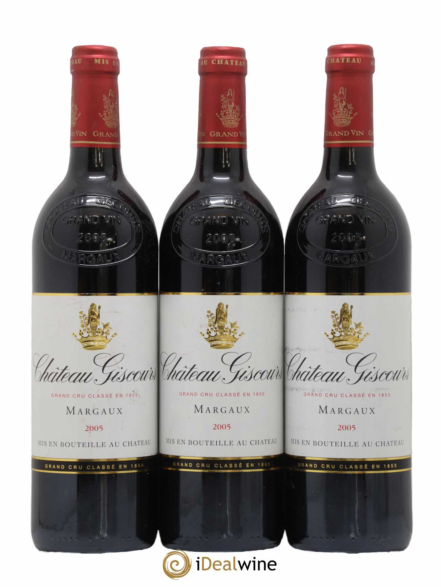 Château Giscours 3ème Grand Cru Classé 2005 - Lot de 3 bouteilles - 0