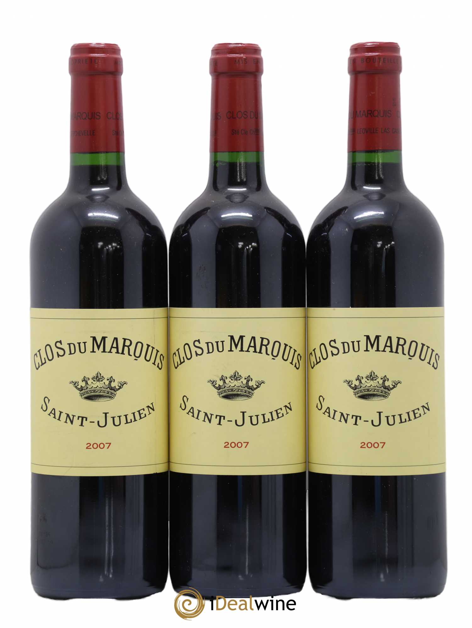 Clos du Marquis 2007 - Lot de 3 bouteilles - 0