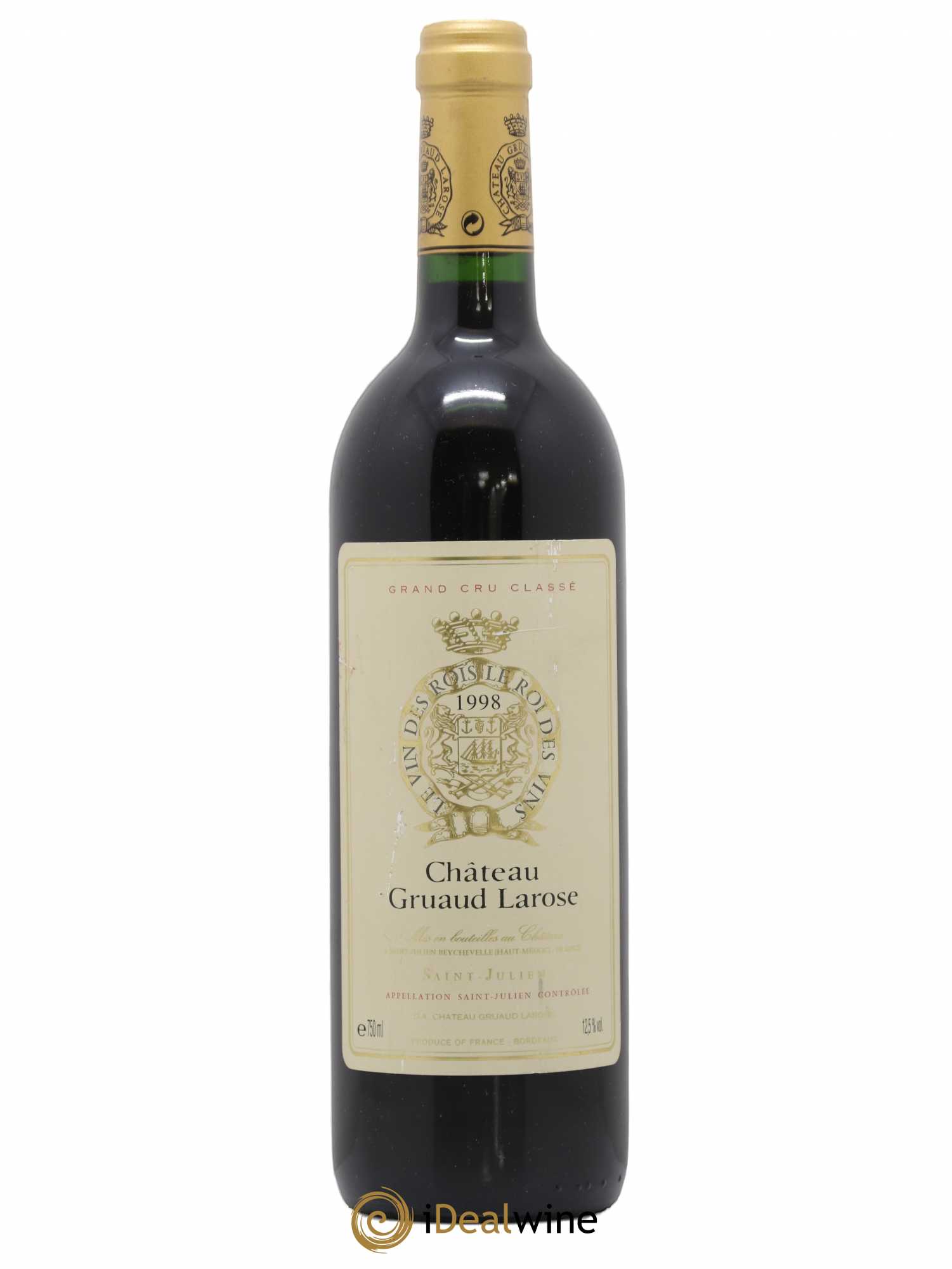 Château Gruaud Larose 2ème Grand Cru Classé 1998 - Lot de 1 bouteille - 0