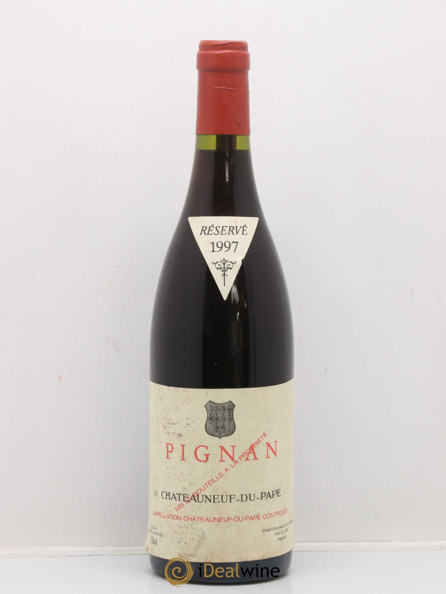 Châteauneuf-du-Pape Pignan Emmanuel Reynaud 1997 - Lot de 1 bouteille - 0