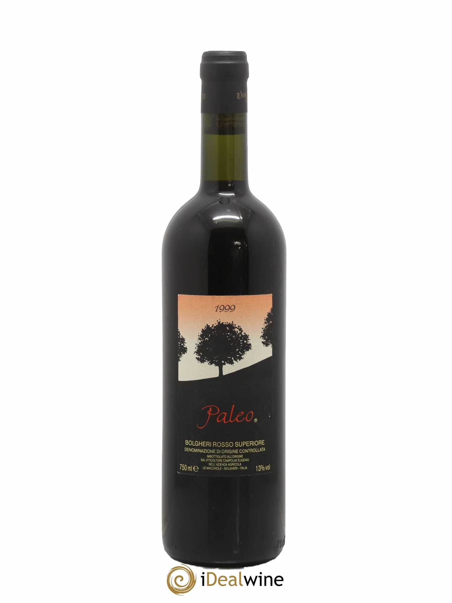 Bolgheri Le Macchiole DOC Paleo 1999 - Lot de 1 bouteille - 0