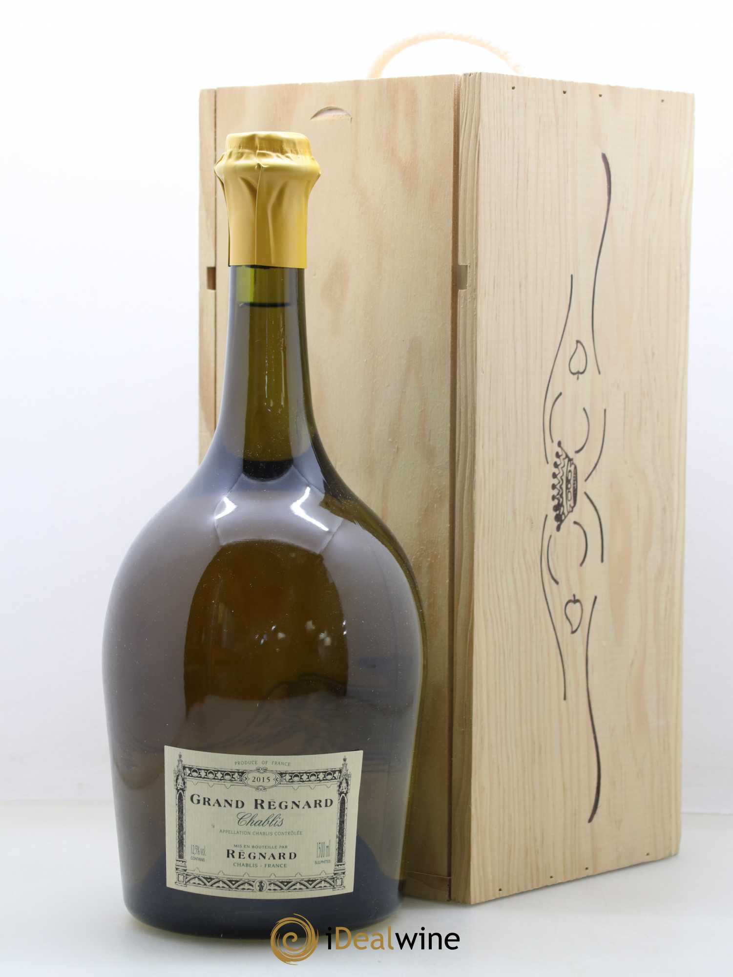 Chablis Grand Regnard Maison Regnard 2015 - Lot of 1 magnum - 0