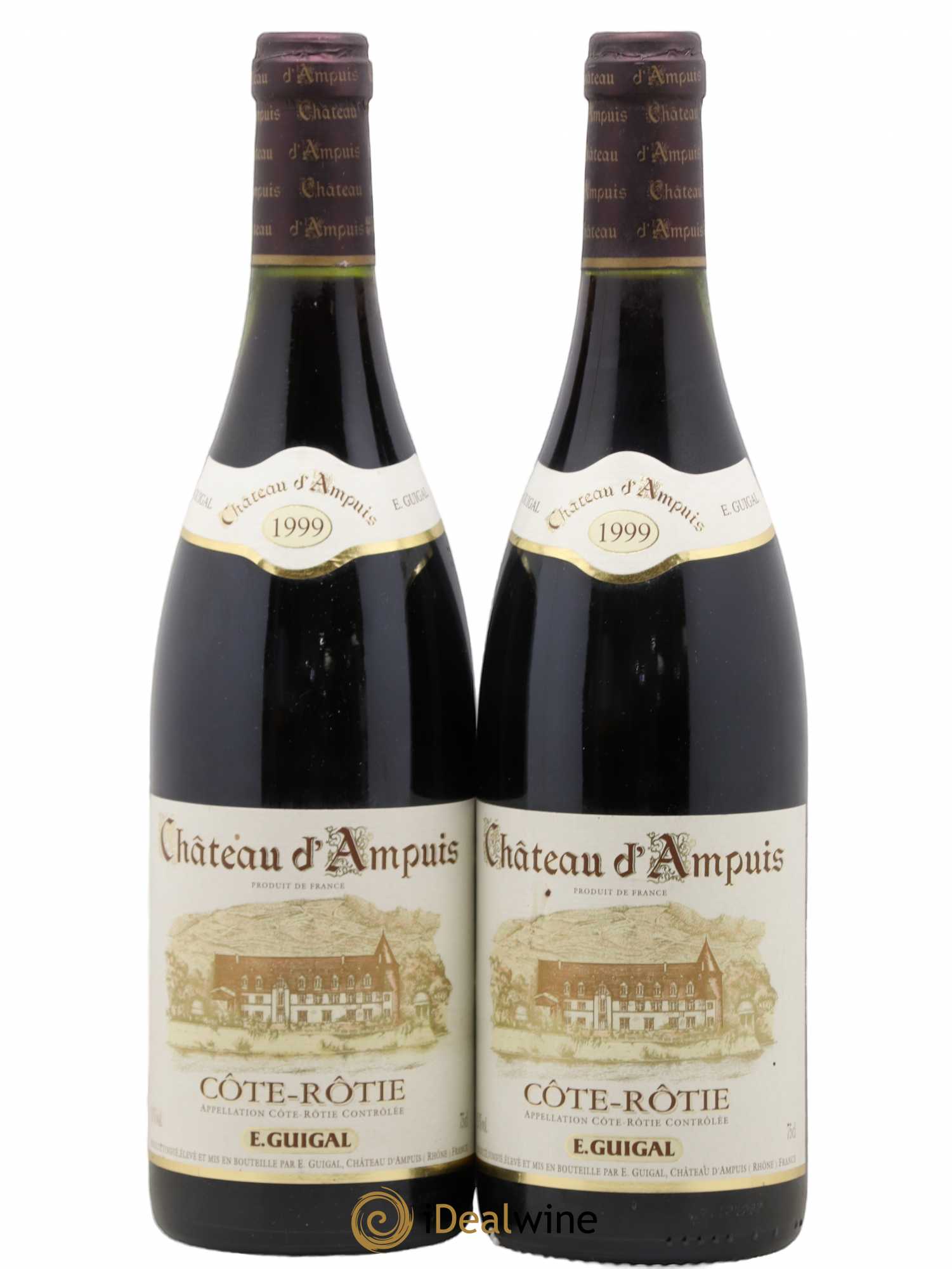 Côte-Rôtie Château d'Ampuis Guigal 1999 - Lot de 2 bouteilles - 0
