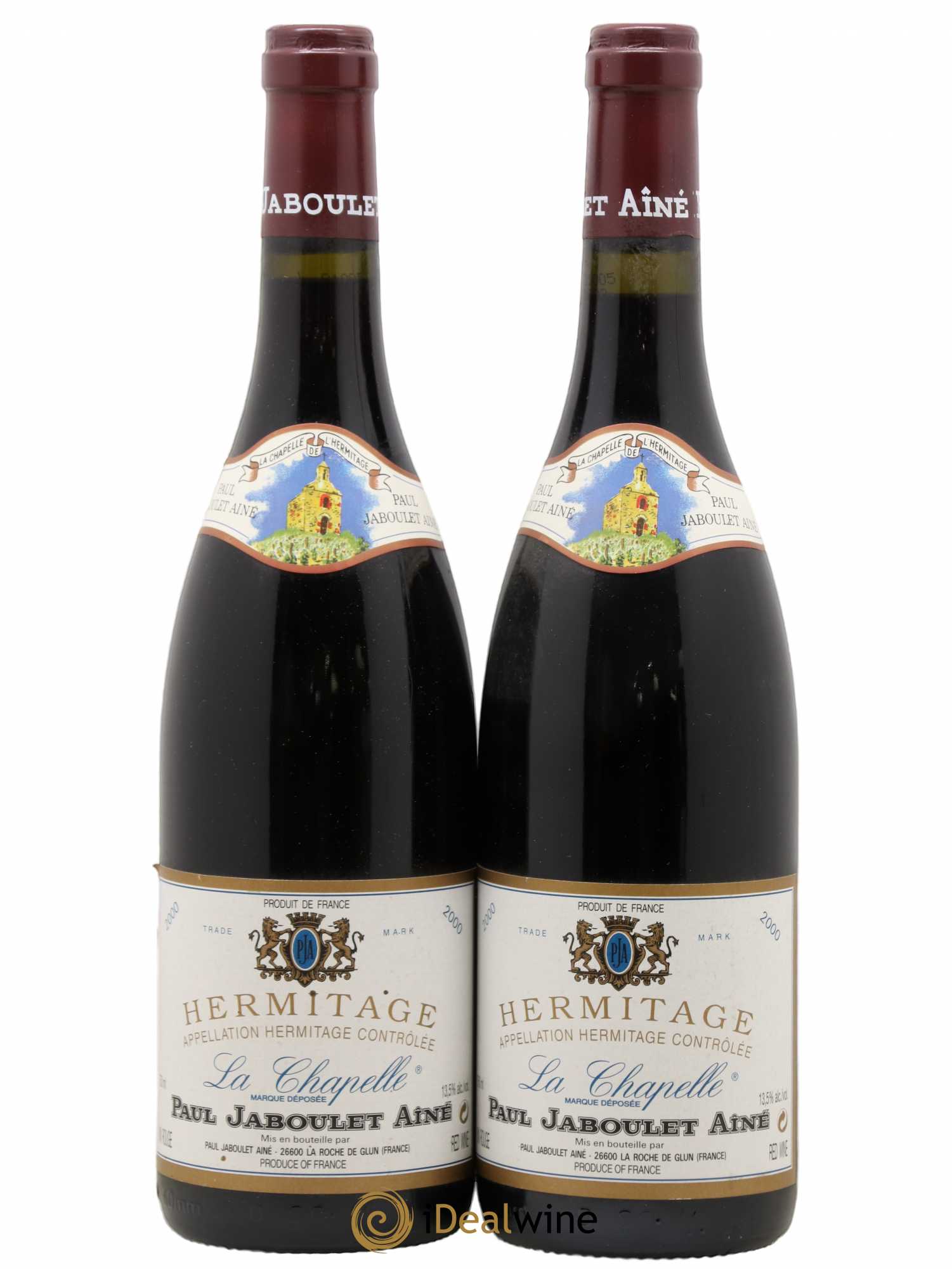 Hermitage La Chapelle Paul Jaboulet Ainé 2000 - Lot de 2 bouteilles - 0