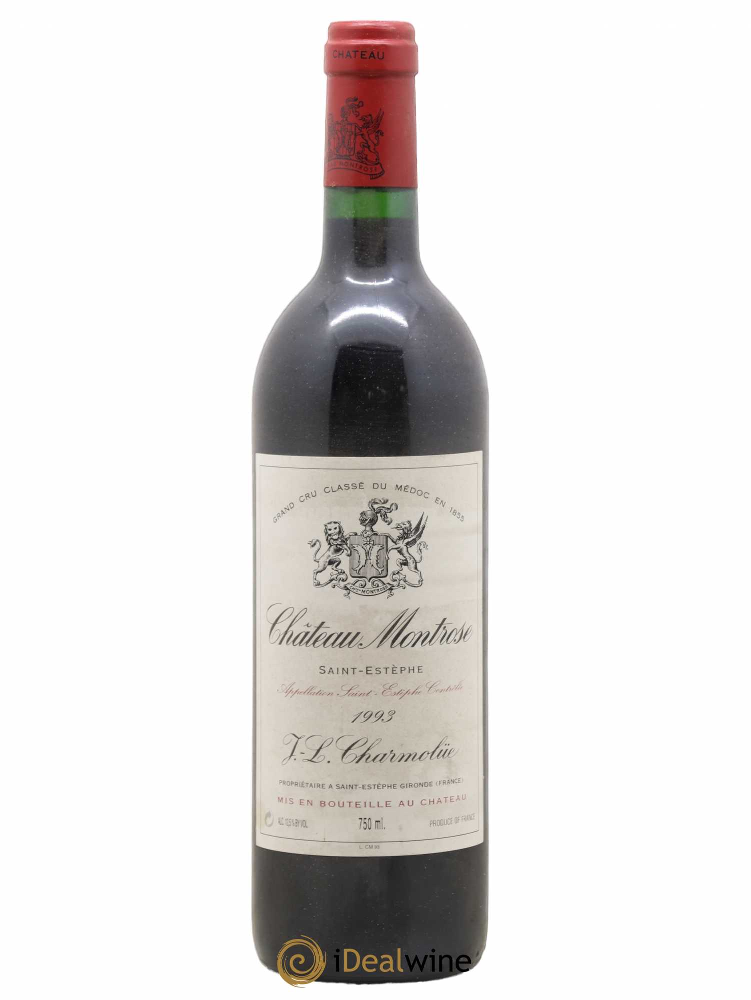 Château Montrose 2ème Grand Cru Classé 1993 - Lot de 1 bouteille - 0