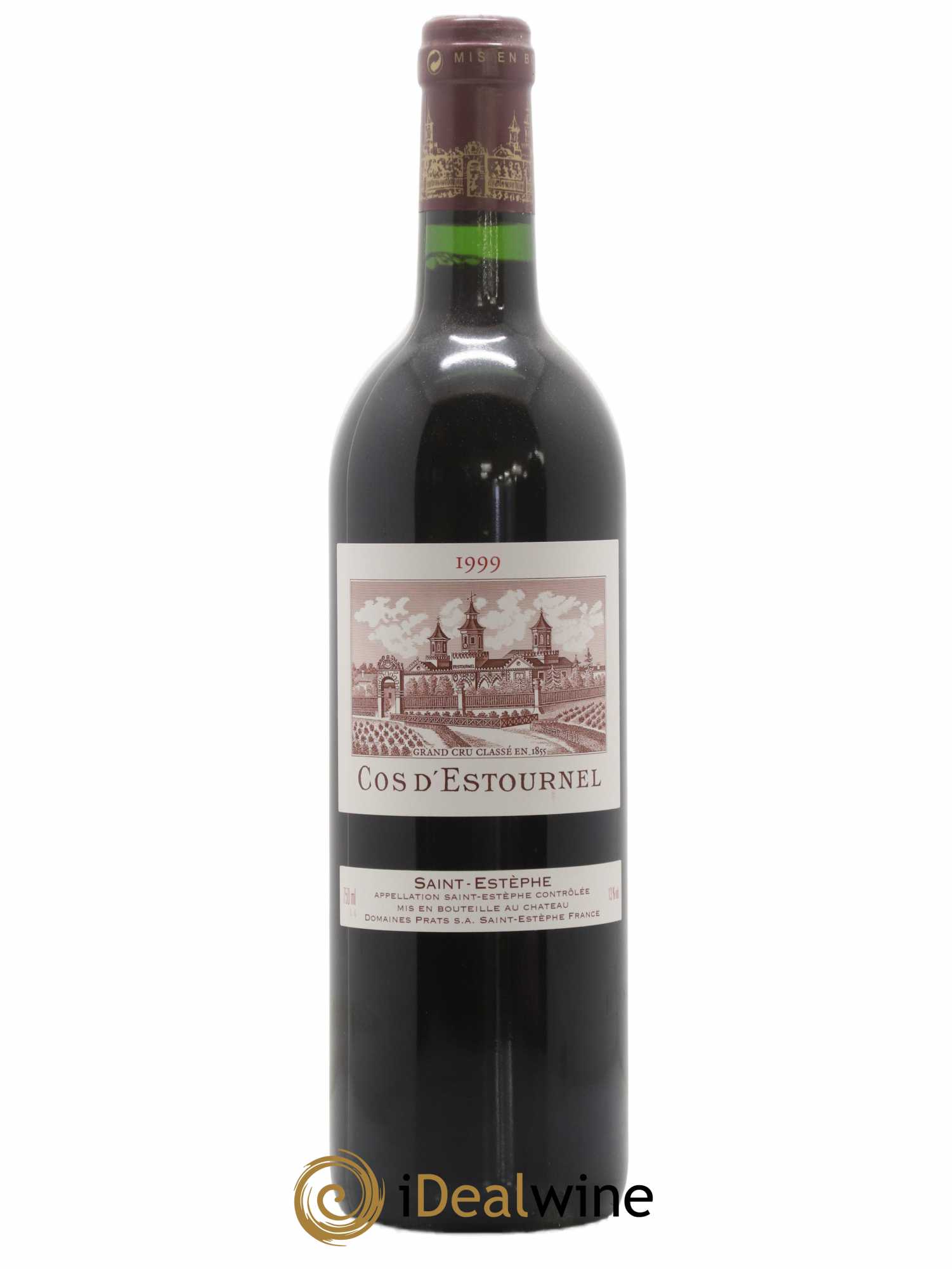 Cos d'Estournel 2ème Grand Cru Classé 1999 - Lot de 1 bouteille - 0