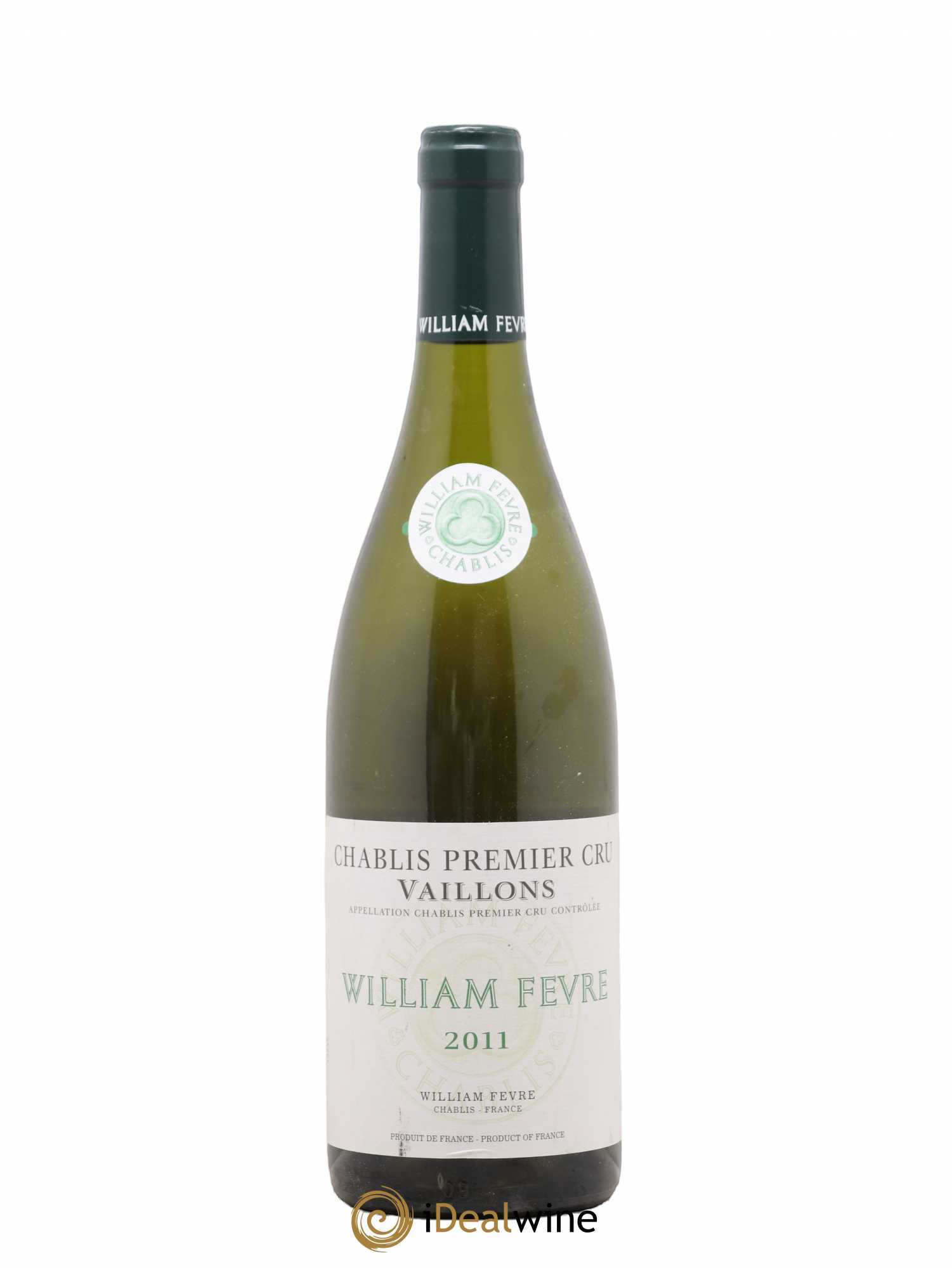 Chablis 1er Cru Vaillons William Fèvre 2011 - Lot de 1 bouteille - 0