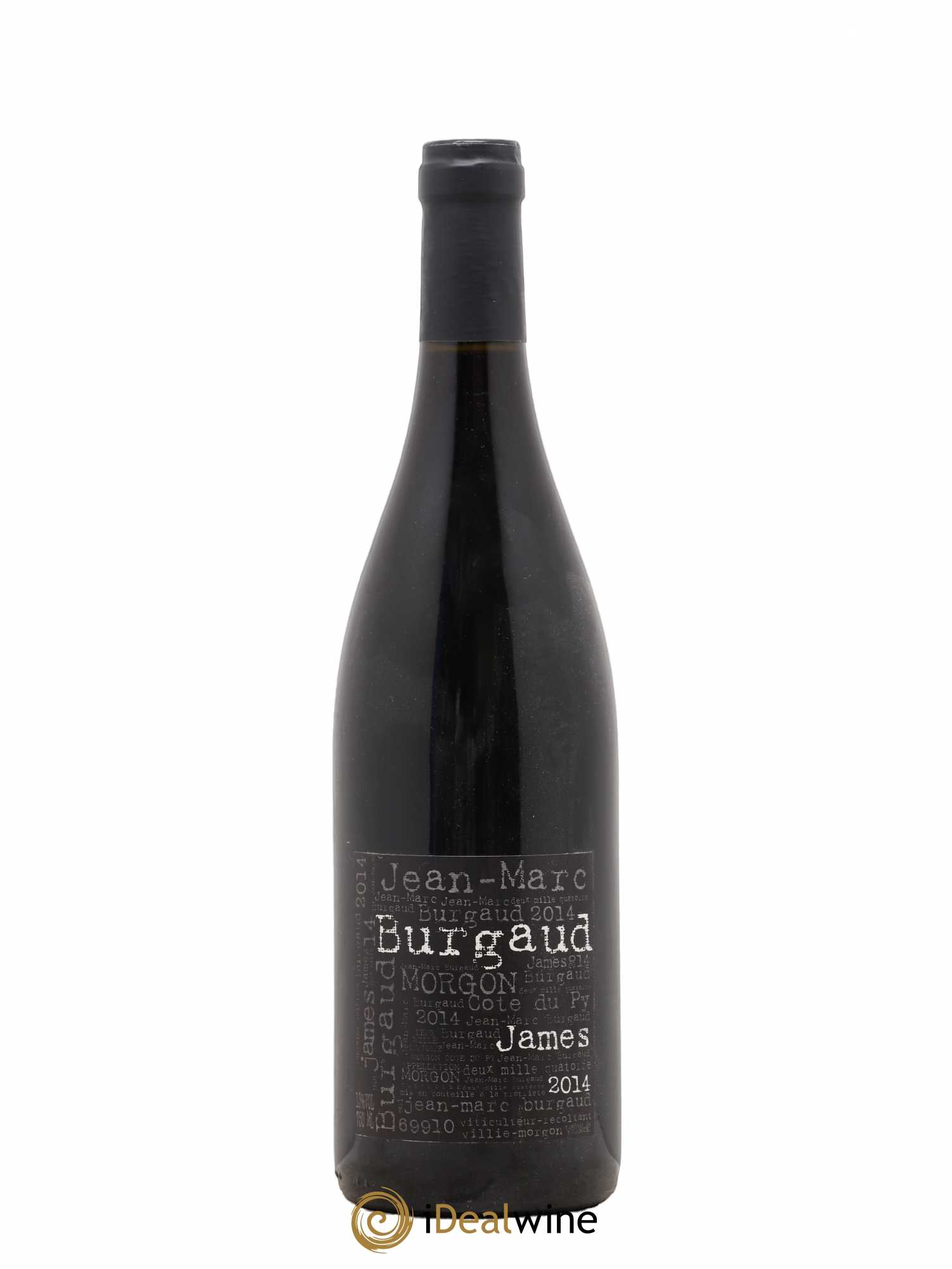 Morgon Côte du Py James Jean-Marc Burgaud (Domaine) 2014 - Lot de 1 bouteille - 0