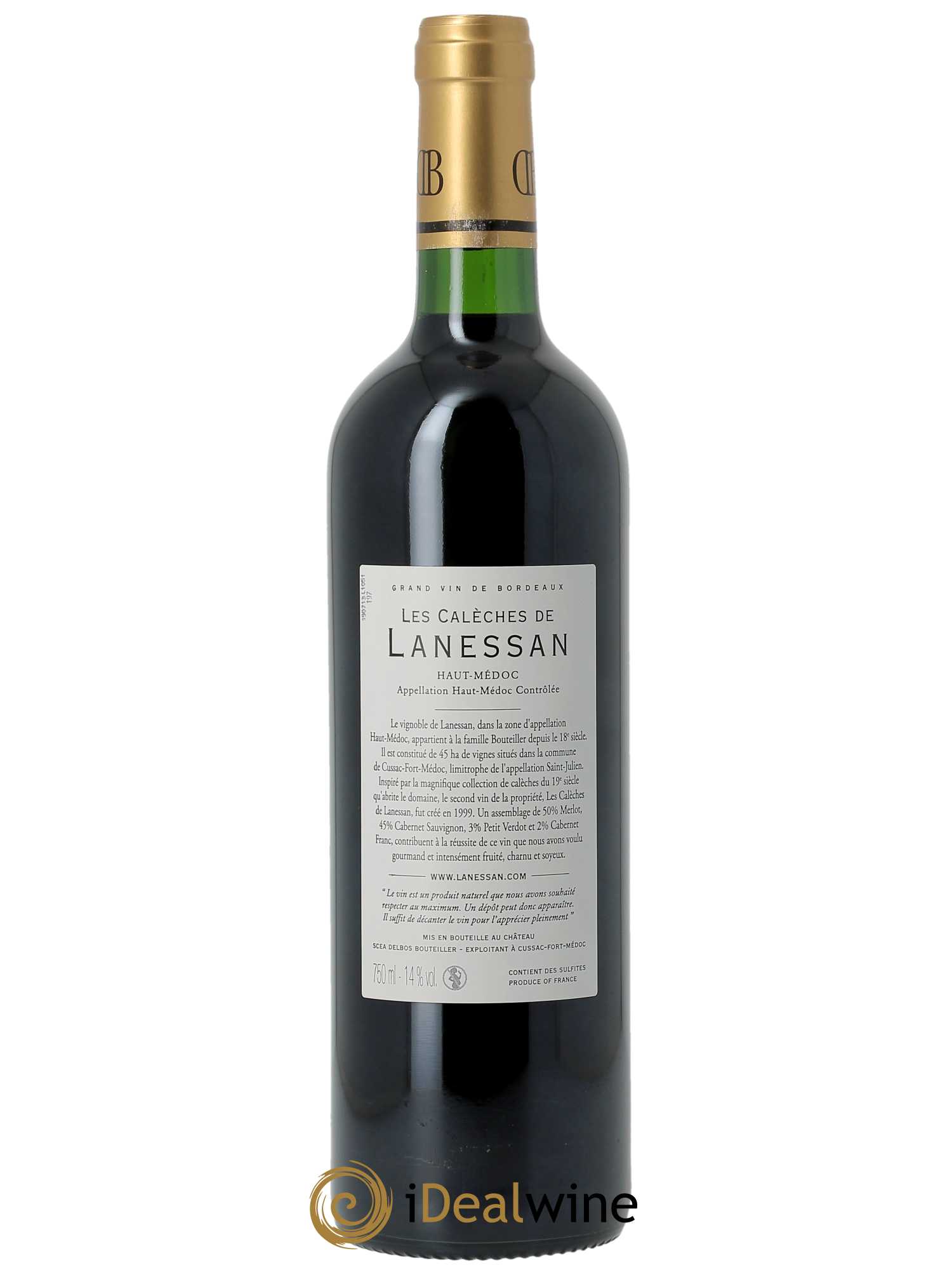 Haut Médoc Calèches de Lanessan 2010 - Lot de 2 bouteilles - 1