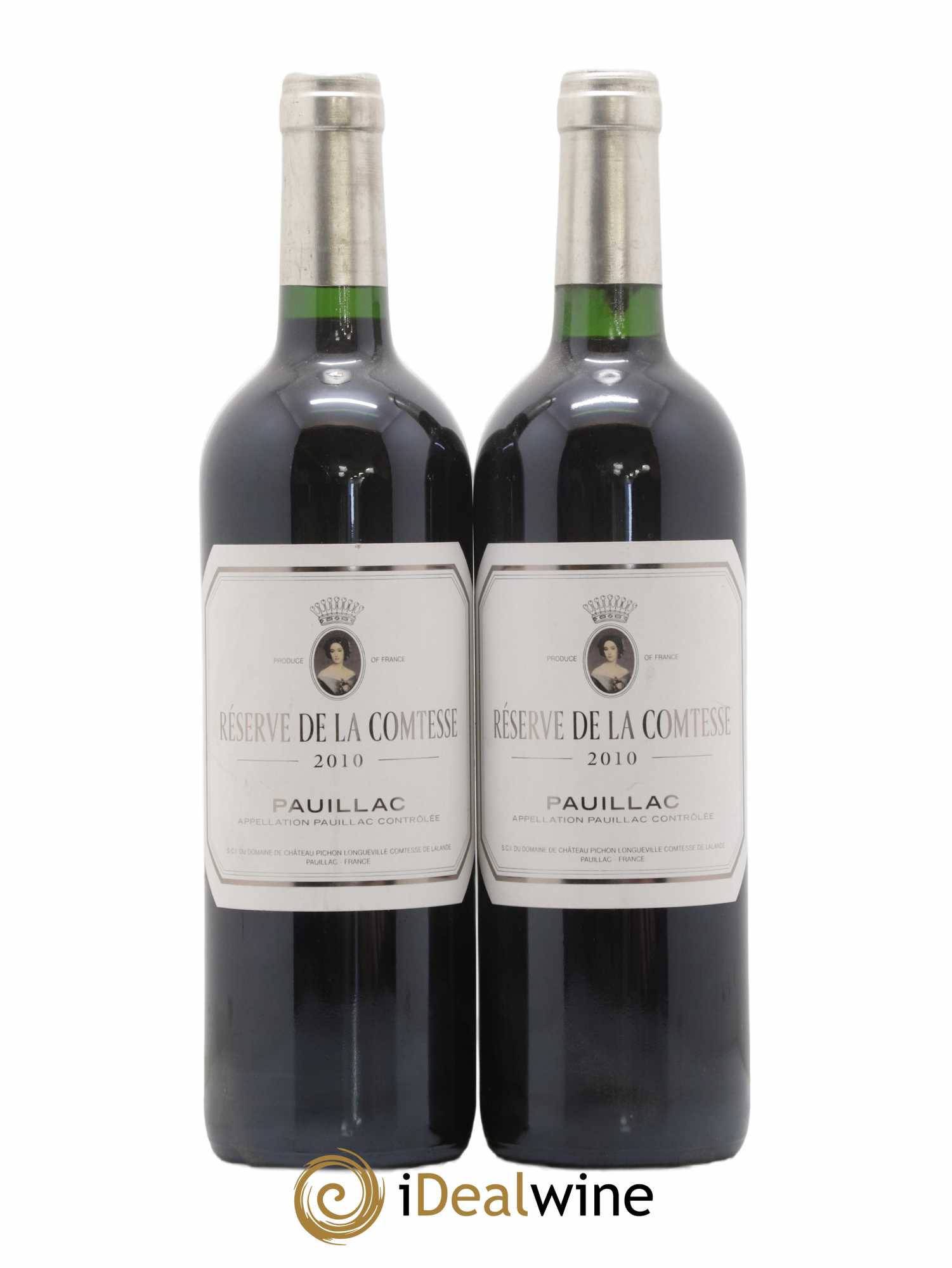 Réserve de la Comtesse Second Vin 2010 - Lot of 2 bottles - 0