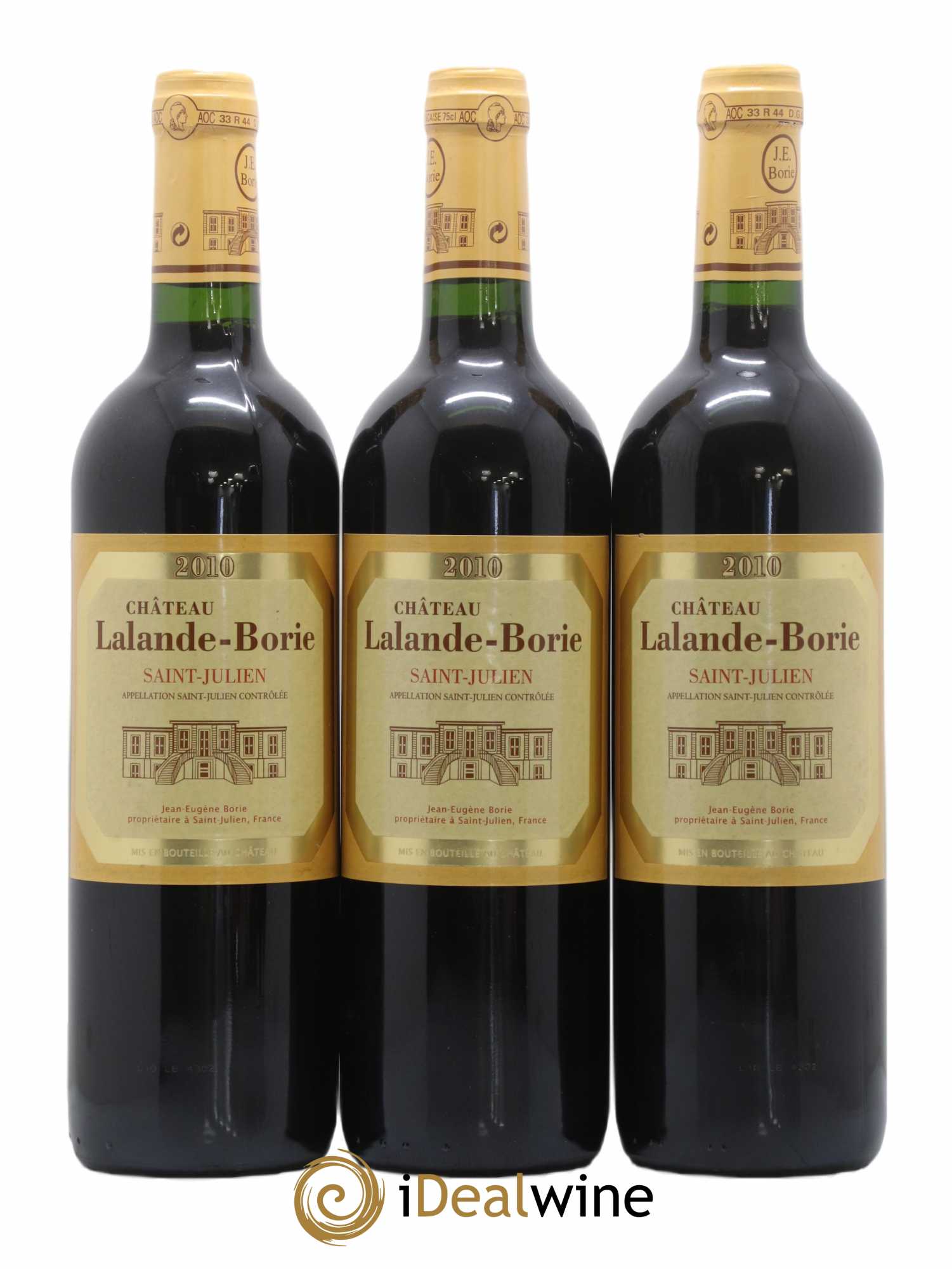 Château Lalande Borie 2010 - Lot de 3 bouteilles - 0