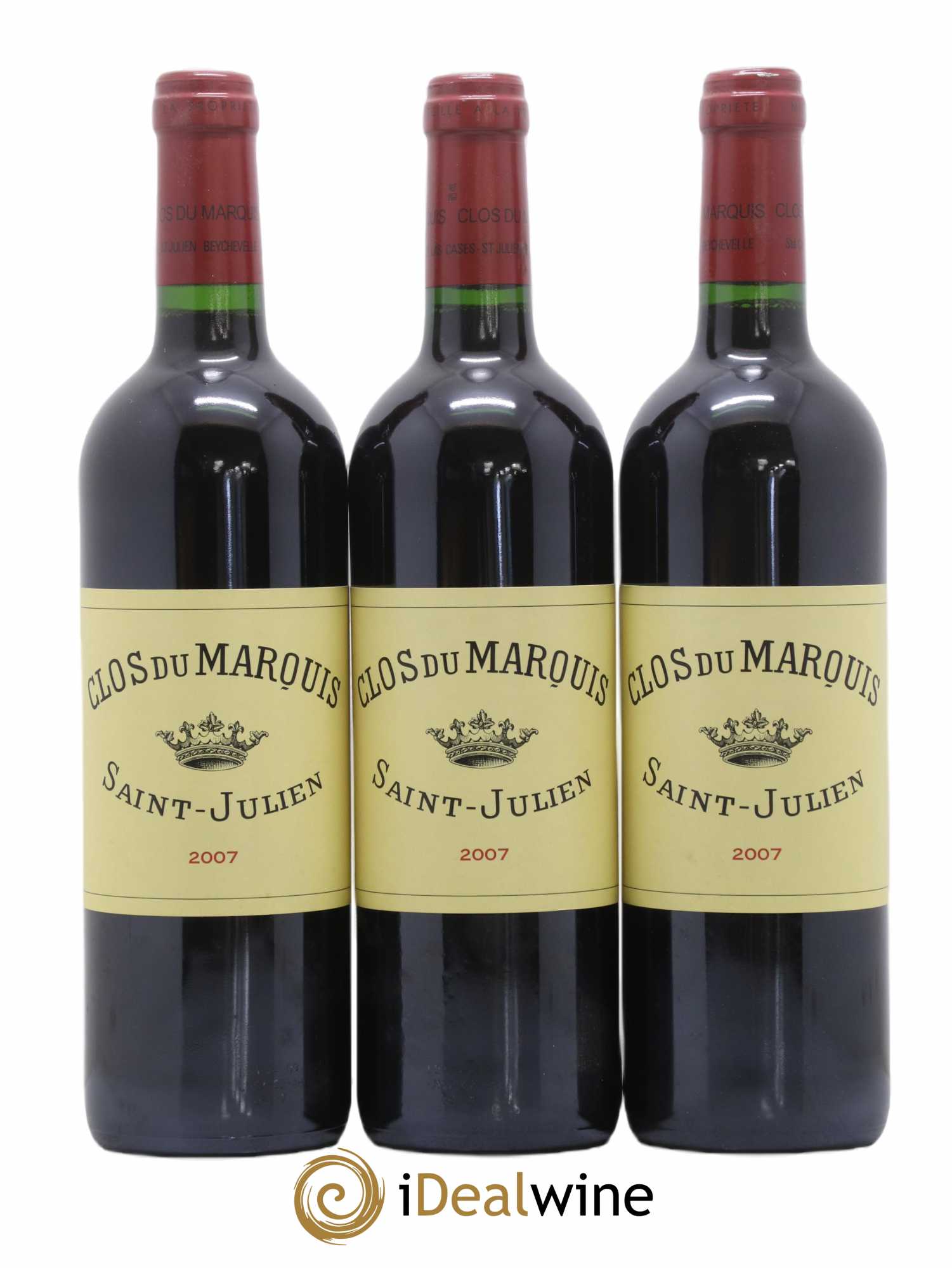 Clos du Marquis 2007 - Lot de 3 bouteilles - 0