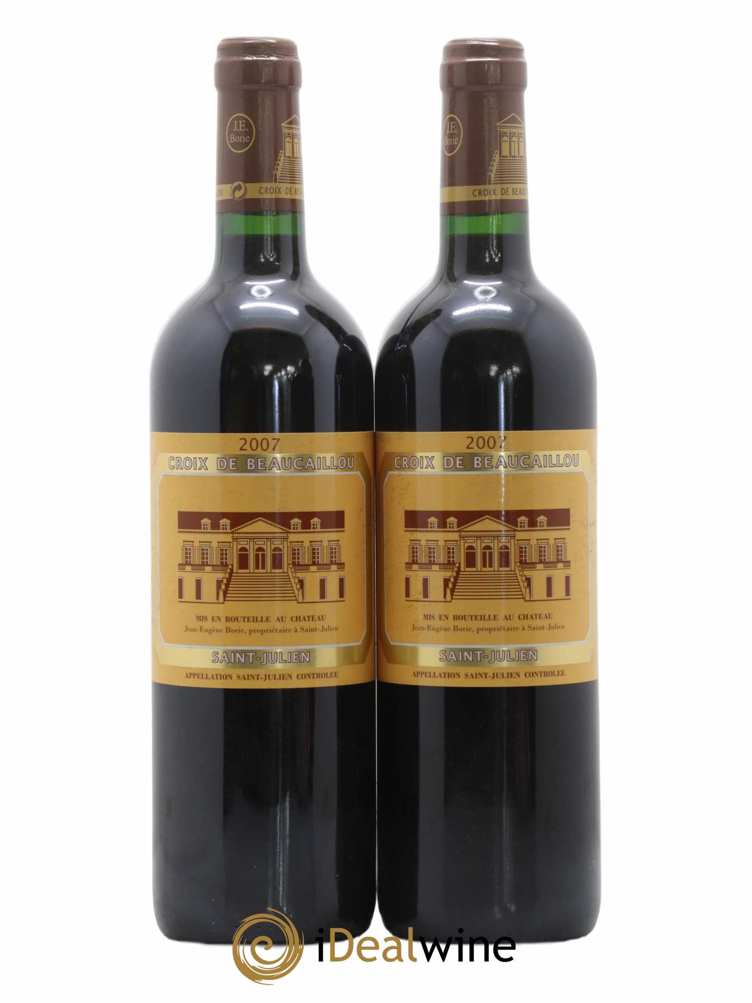 La Croix de Beaucaillou Second Vin 2007 - Lot de 2 bouteilles - 0