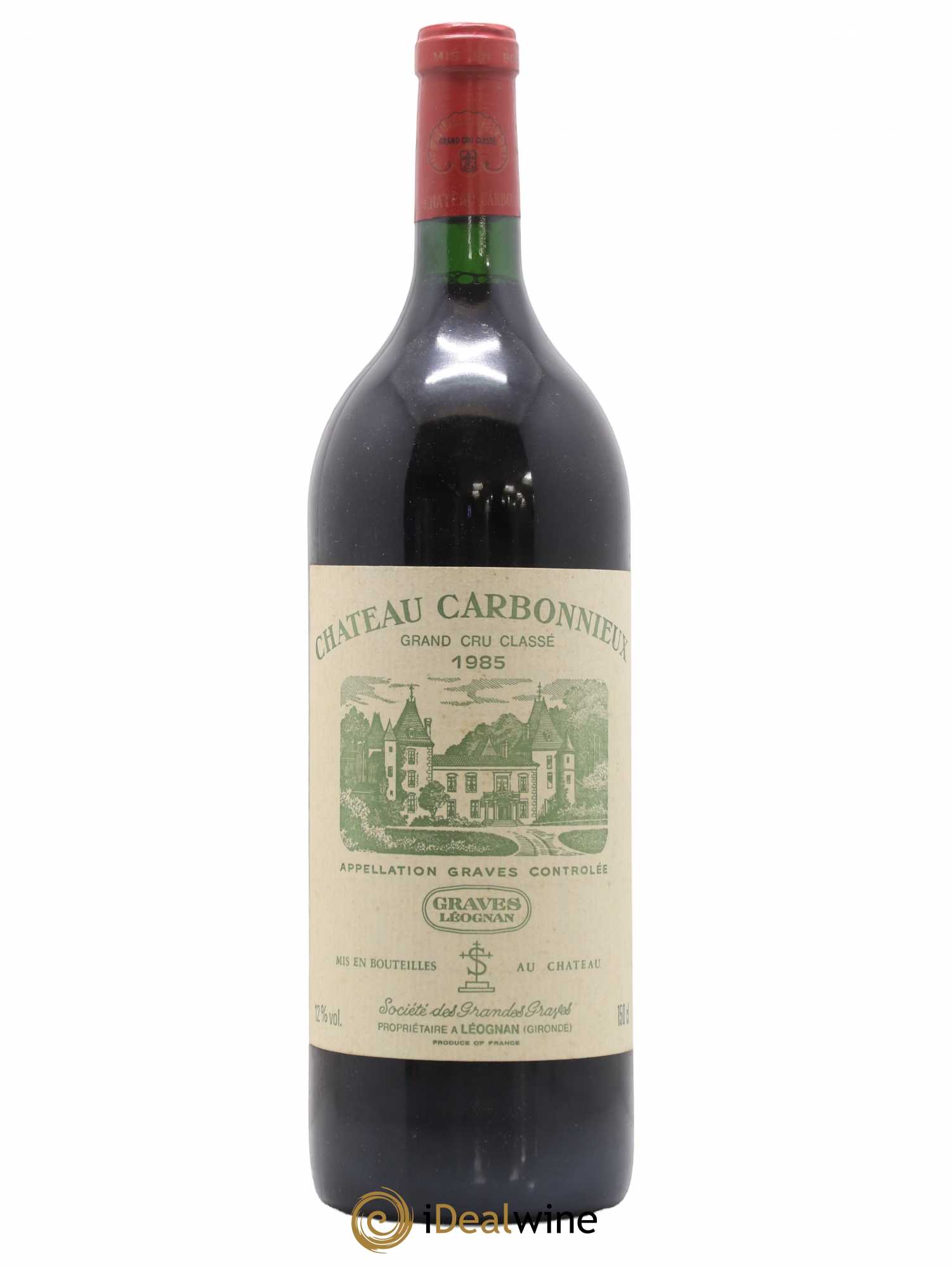 Château Carbonnieux Cru Classé de Graves 1985 - Lot de 1 magnum - 0