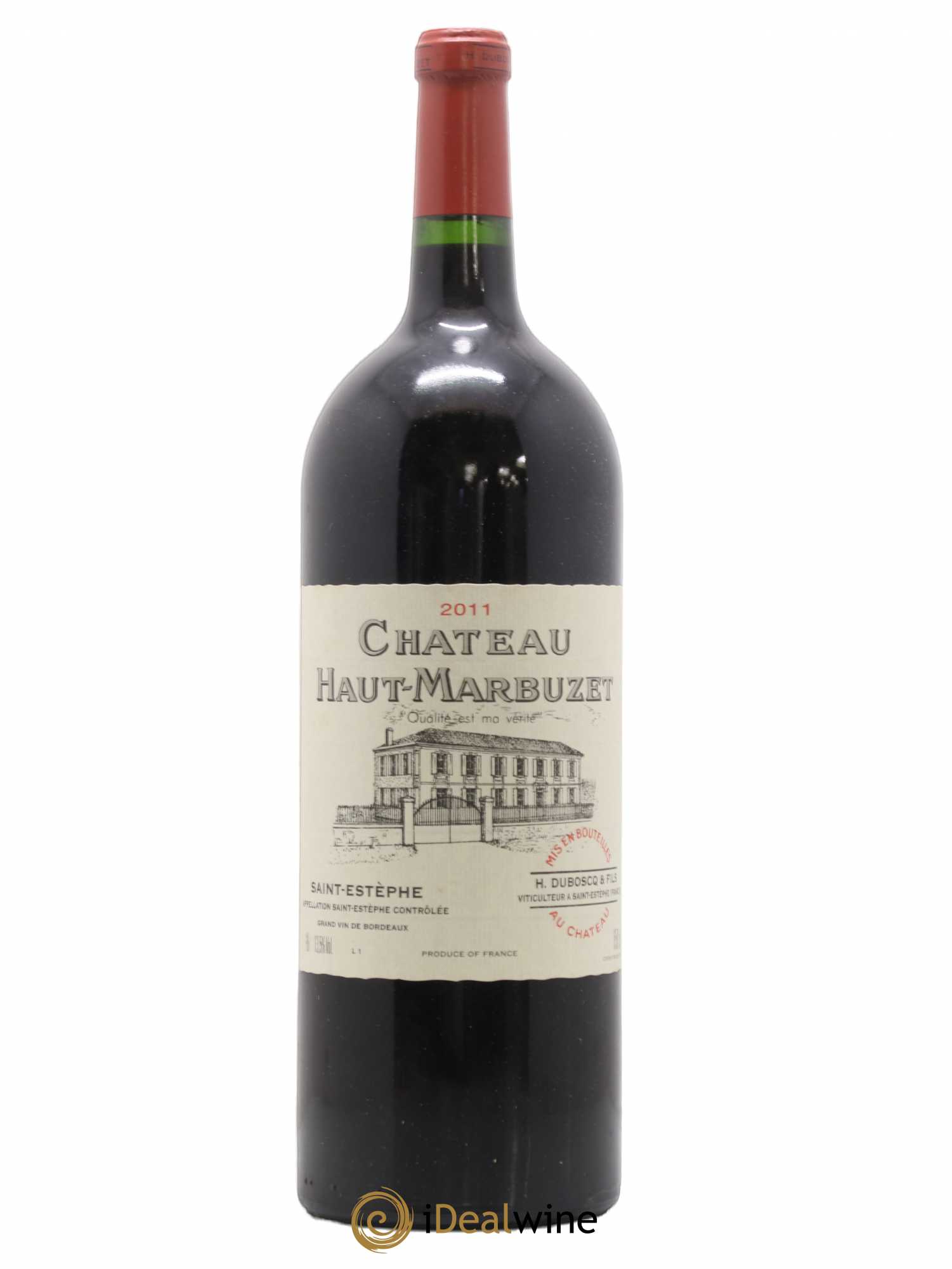 Château Haut Marbuzet 2011 - Lot de 1 magnum - 0
