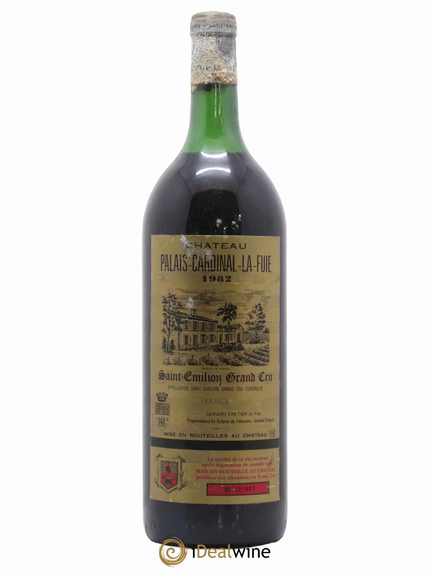 Château Palais Cardinal La Fuie 1982 - Lot de 1 magnum - 0