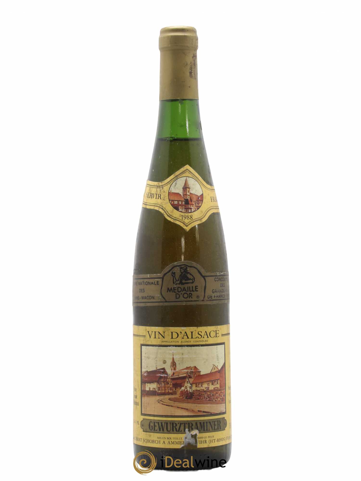 Gewurztraminer Albert Schoech 1988 - Posten von 1 Flasche - 0