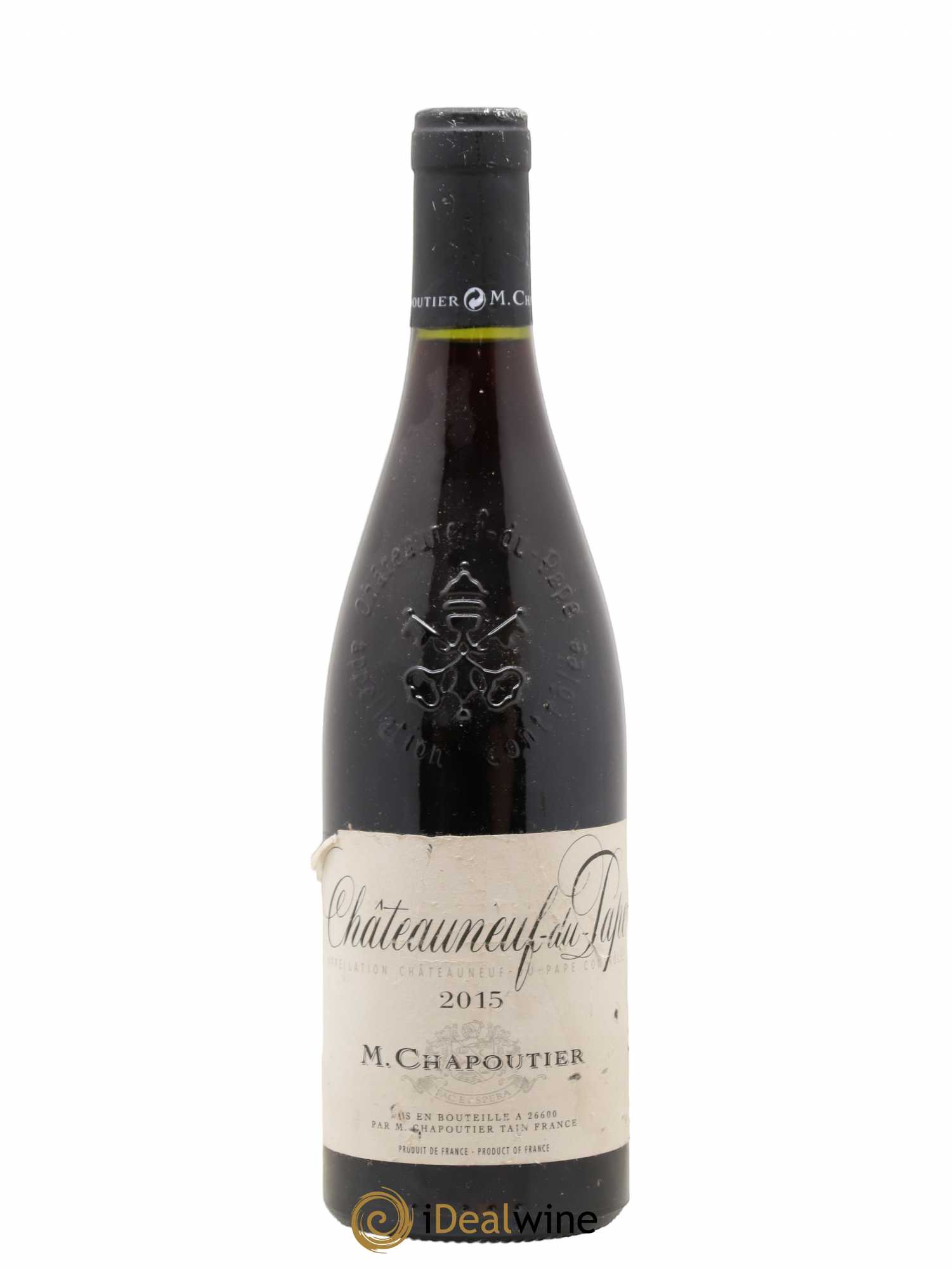 Châteauneuf-du-Pape Chapoutier 2015 - Lot de 1 bouteille - 0