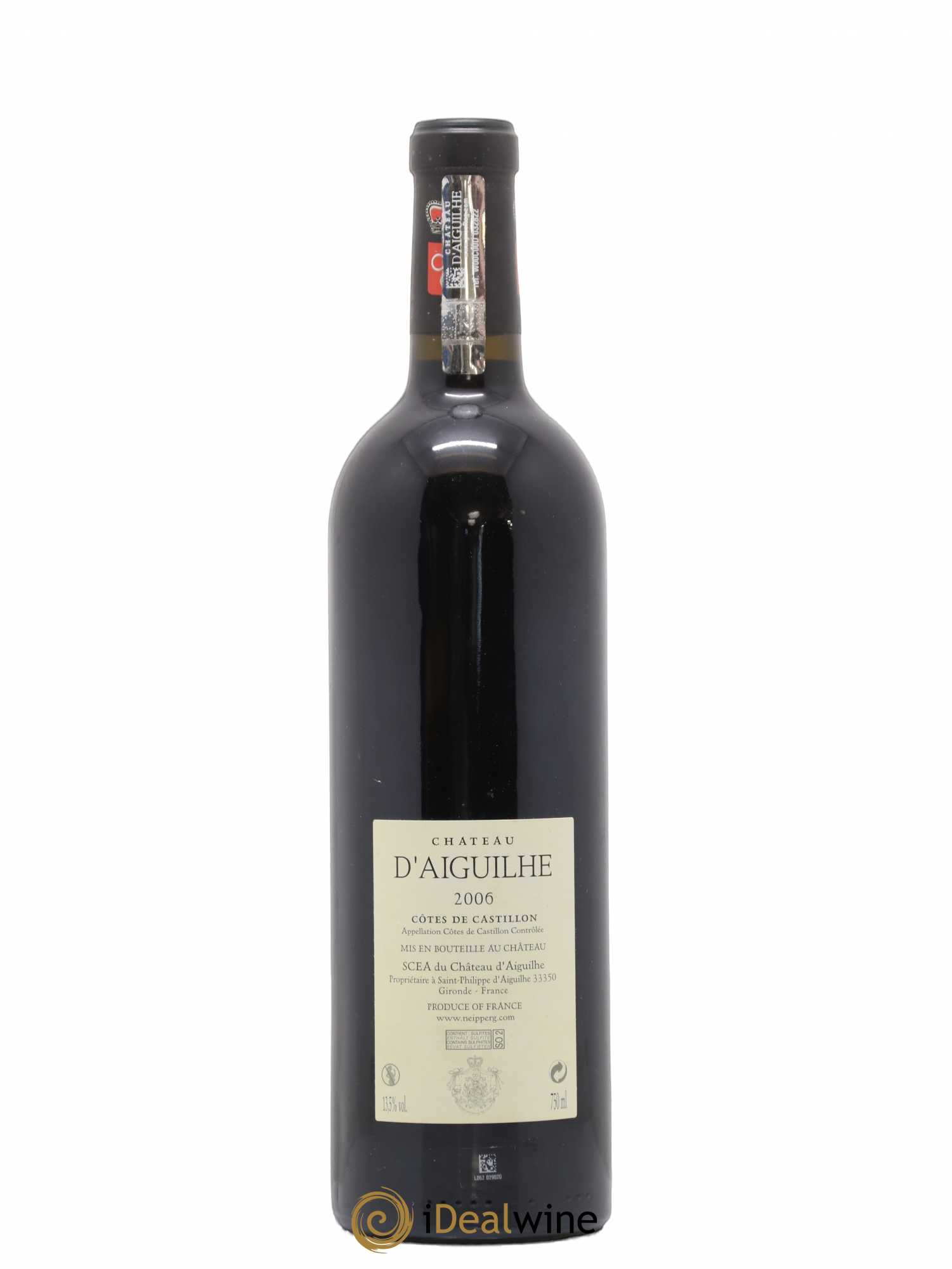 Château d' Aiguilhe 2006 - Lot de 1 bouteille - 1