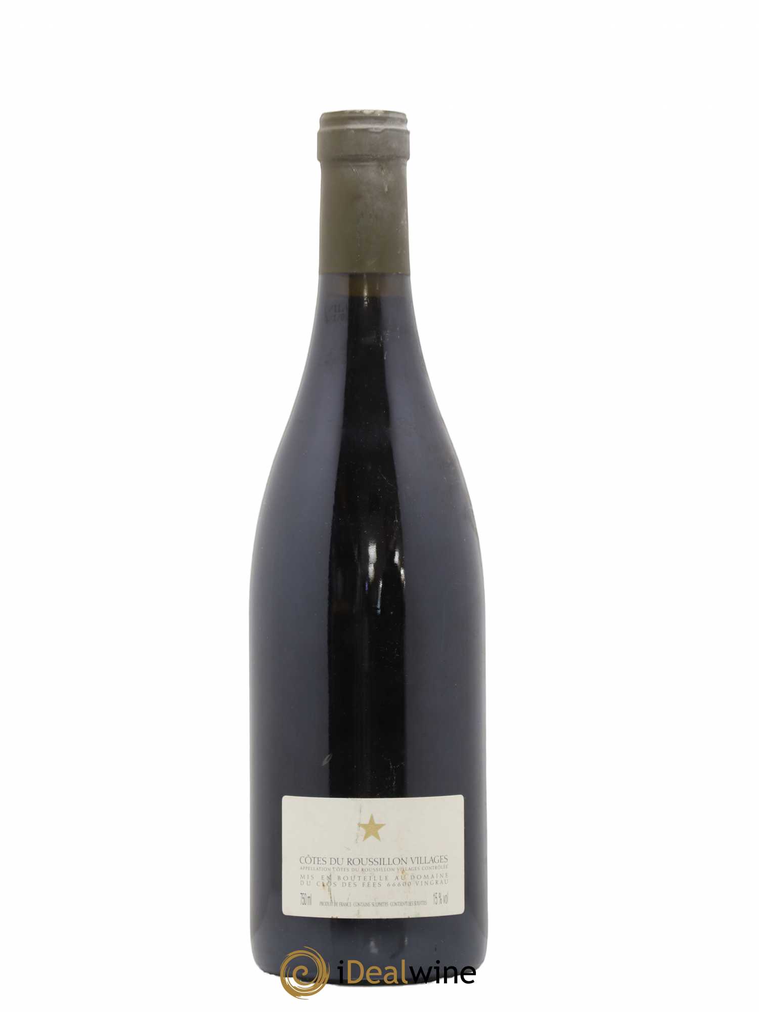 Côtes du Roussillon Villages Clos des Fées Hervé Bizeul 2005 - Lot de 1 bouteille - 1
