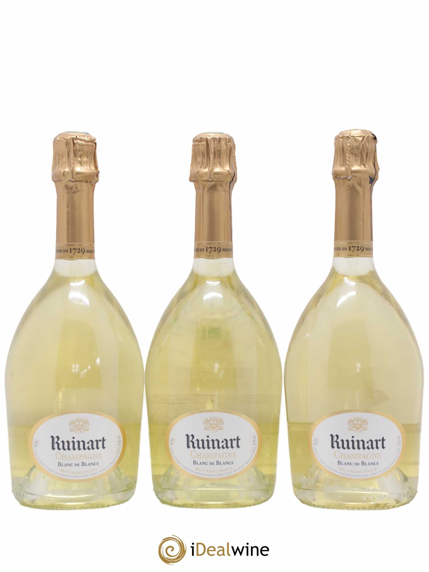 Blanc de Blancs Brut Ruinart - Lot de 3 bouteilles - 0