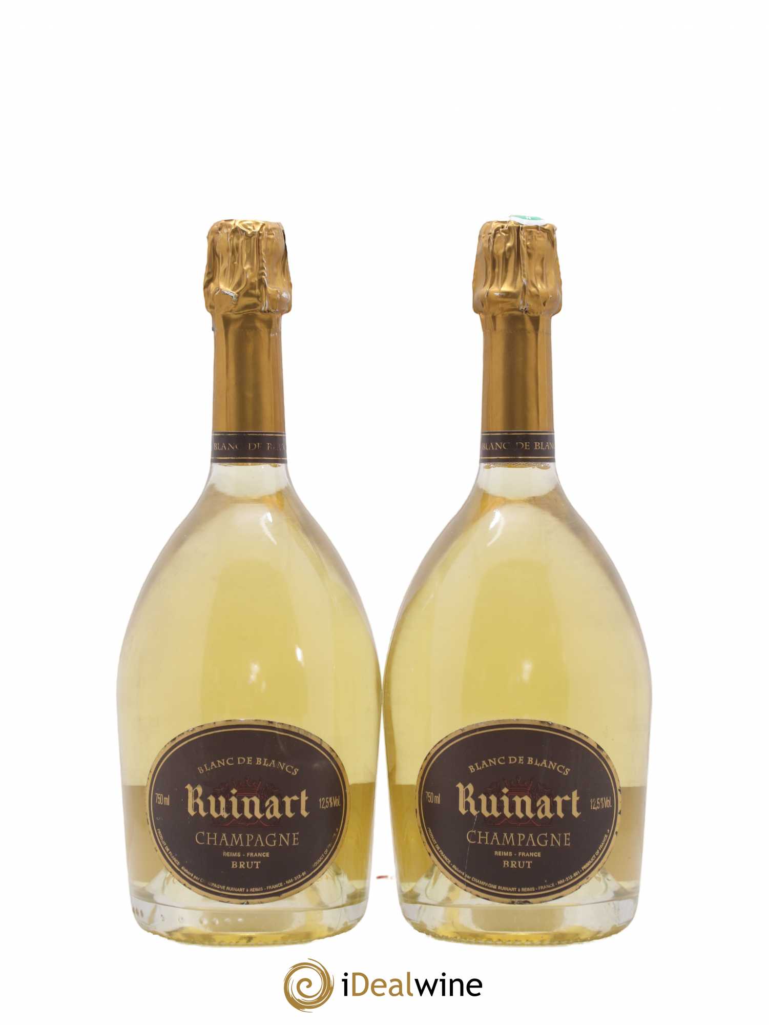 Blanc de Blancs Brut Ruinart - Lot de 2 bouteilles - 0