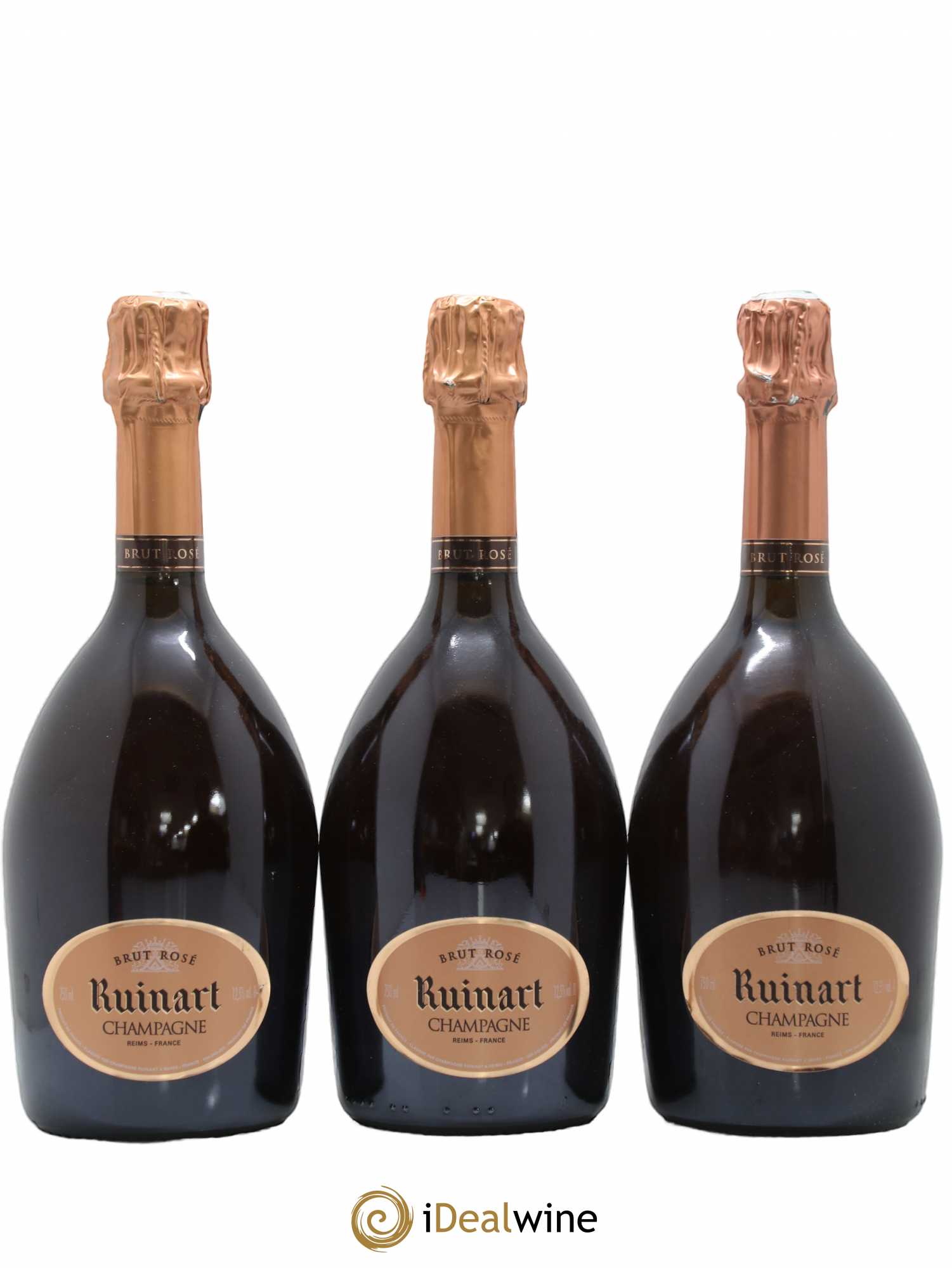 Brut Rosé Ruinart - Lot de 3 bouteilles - 0