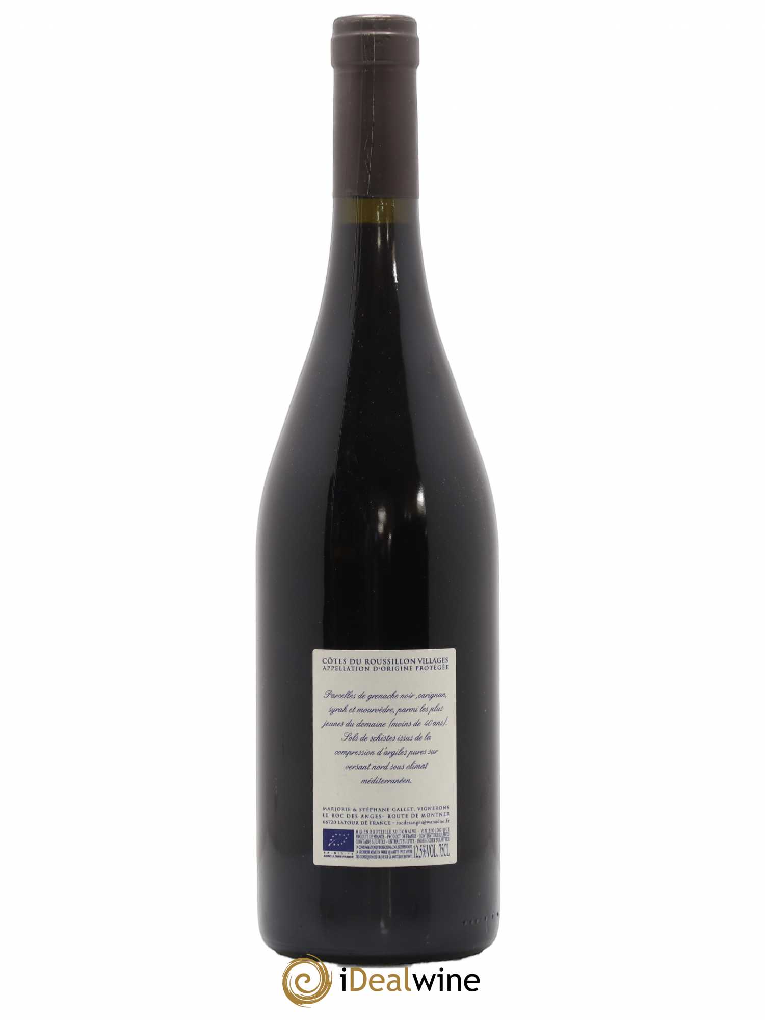 Côtes du Roussillon Segna De Cor Domaine Le Roc Des Anges 2014 - Posten von 1 Flasche - 1